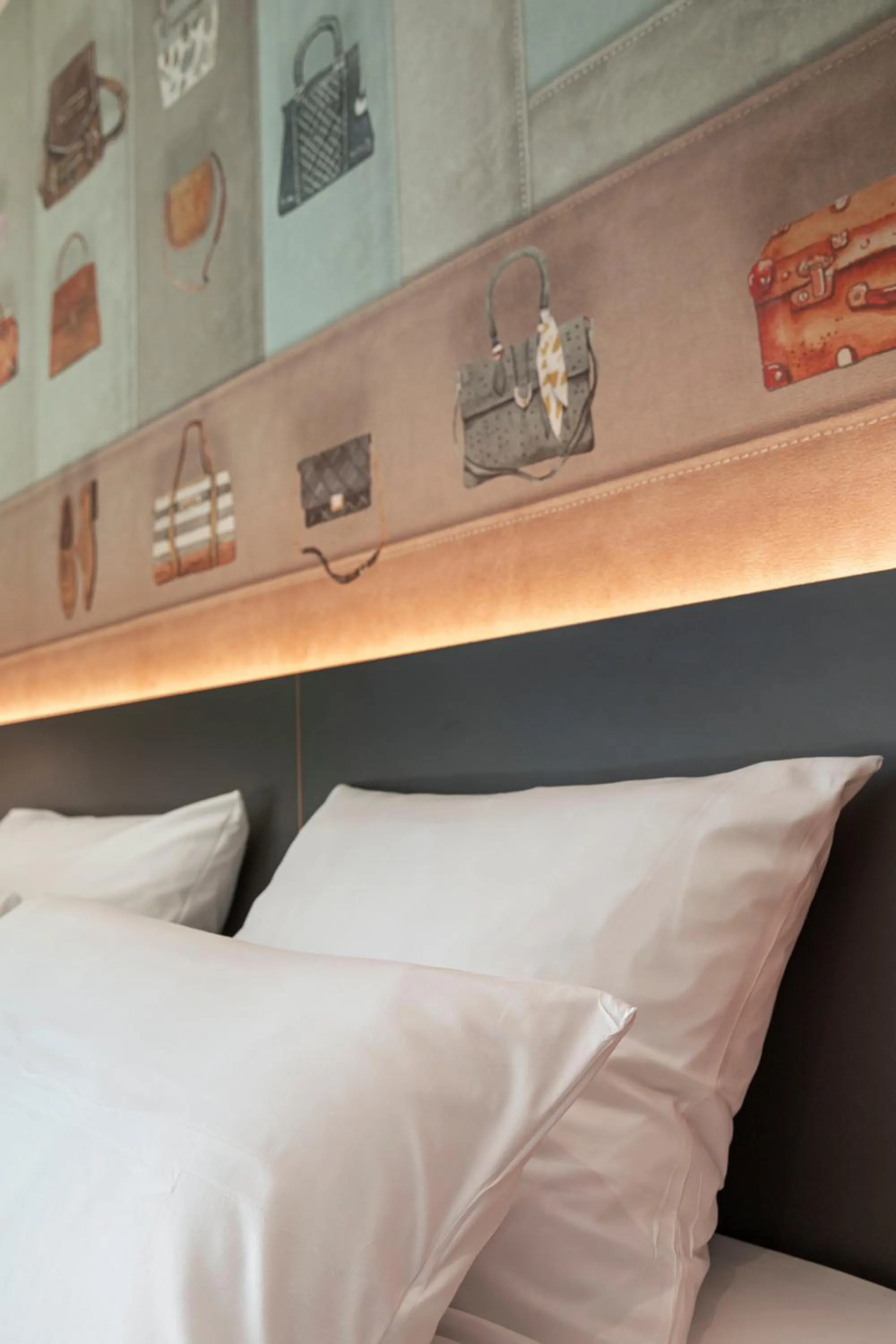 Photo of the whole room, Bed in LOGINN Hotel Offenbach