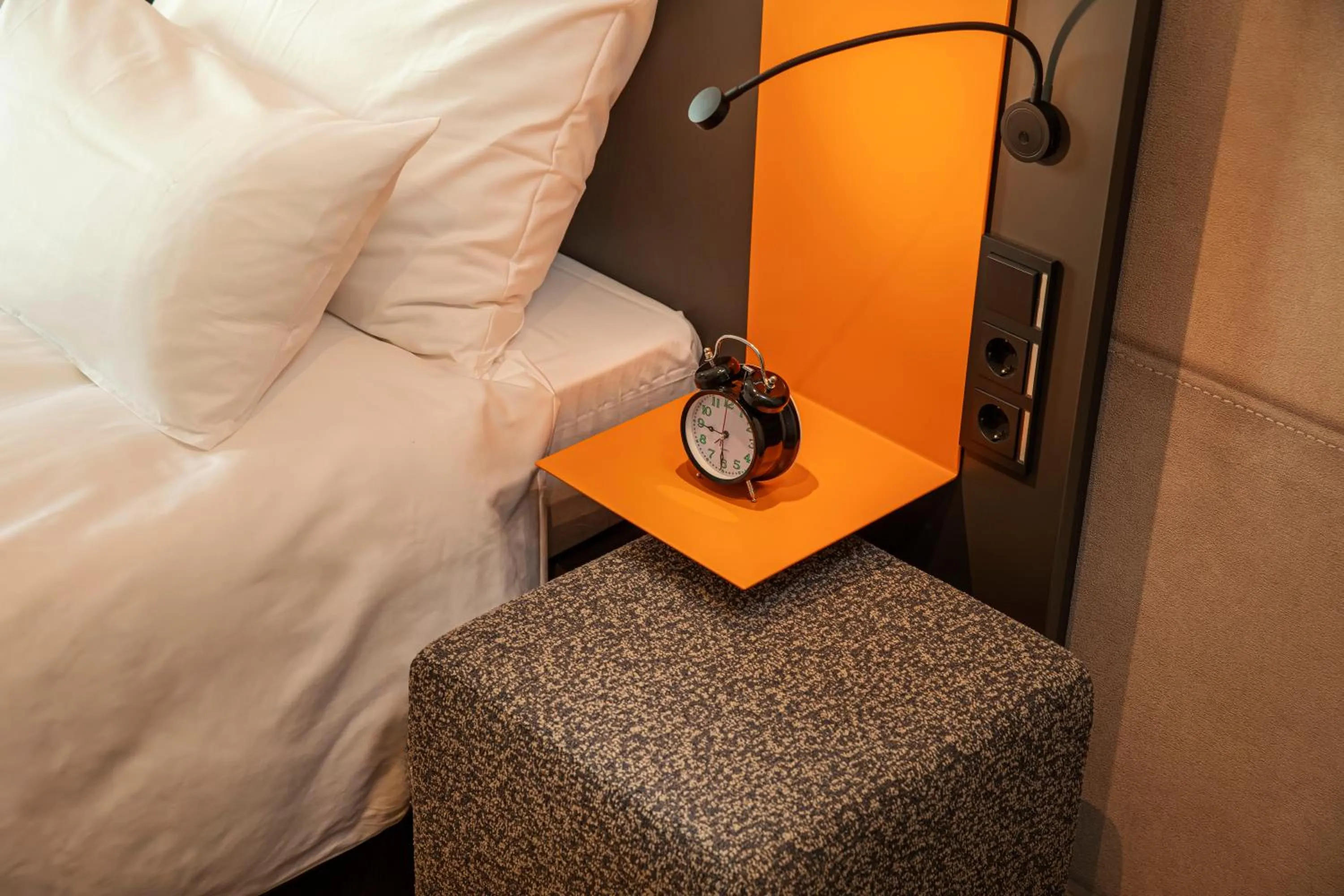 Photo of the whole room, Bed in LOGINN Hotel Offenbach