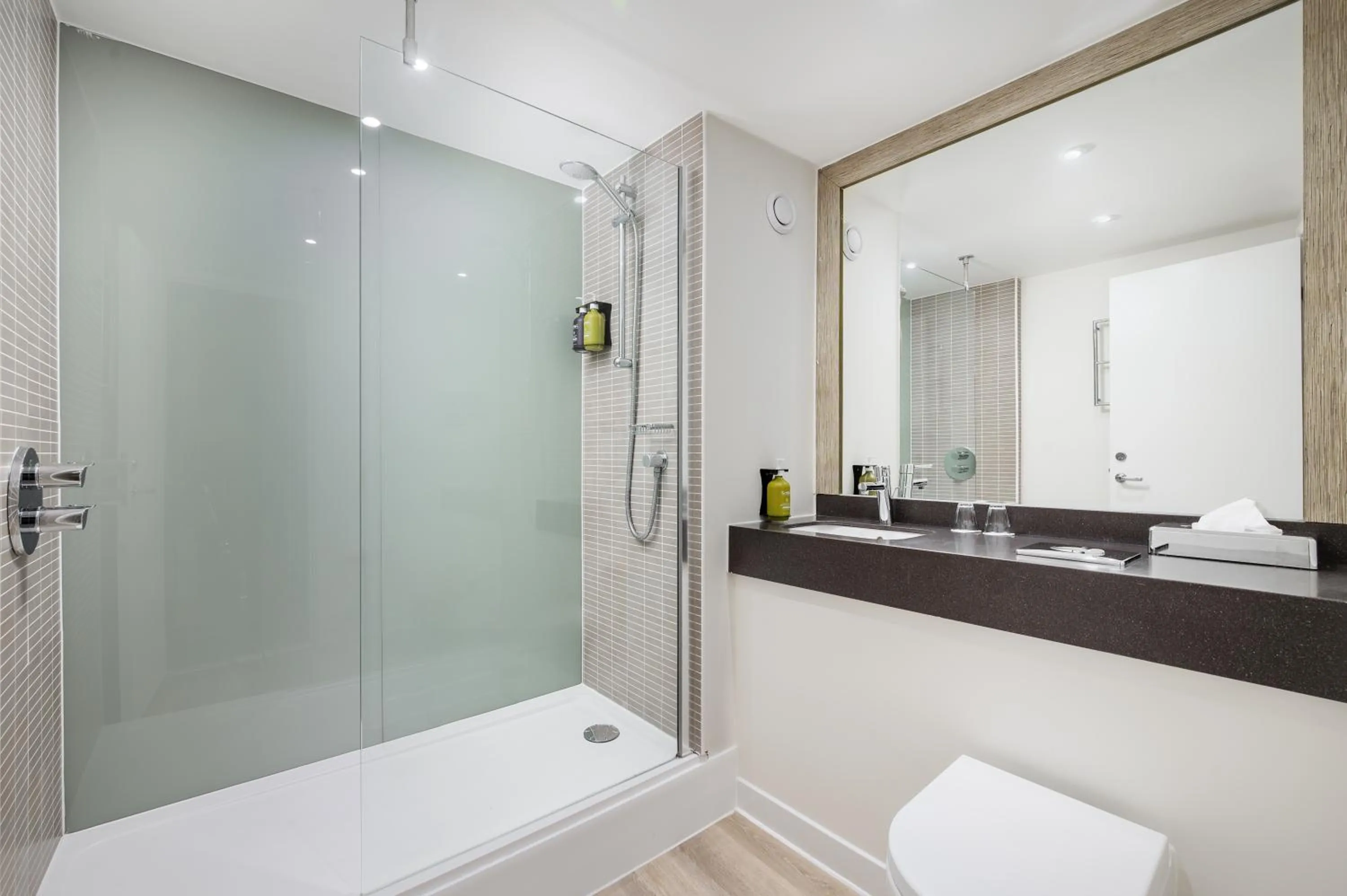 Shower in Holiday Inn Northampton by IHG