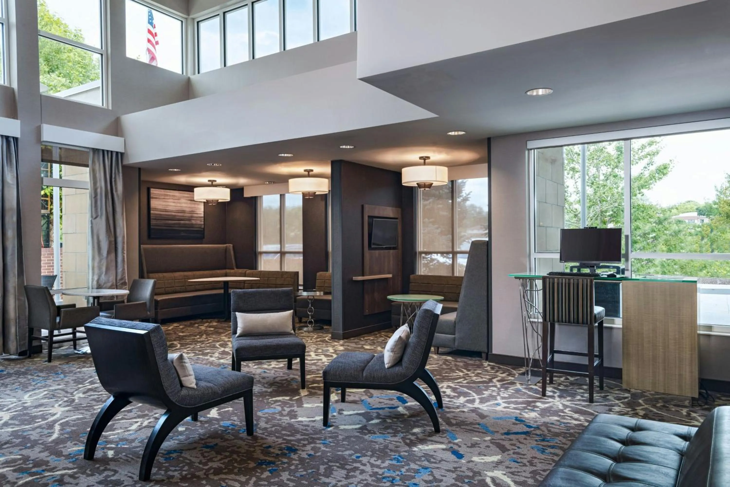 Lobby or reception in Residence Inn by Marriott Omaha Aksarben Village