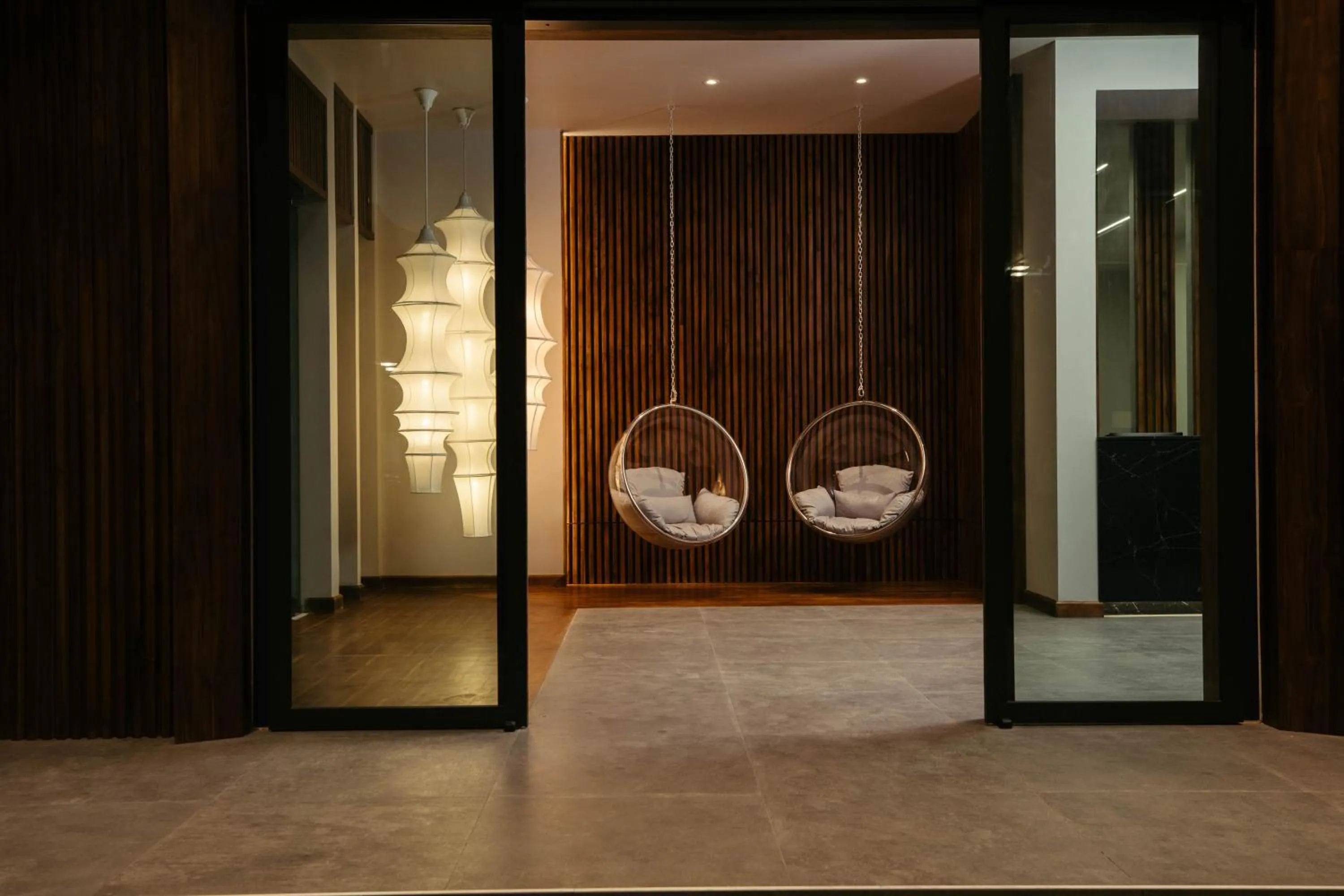 Facade/entrance in SN Residences