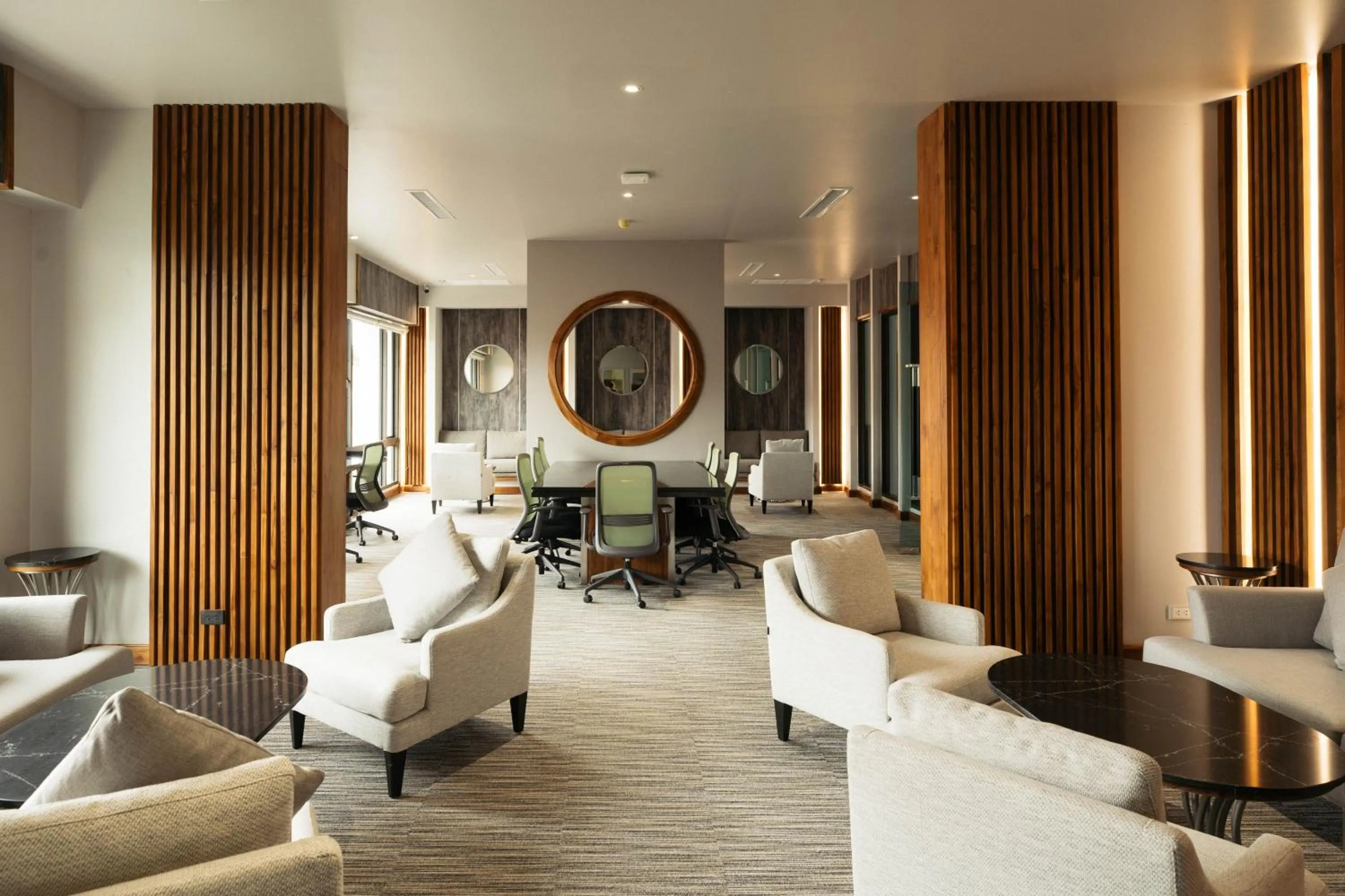 Seating area in SN Residences