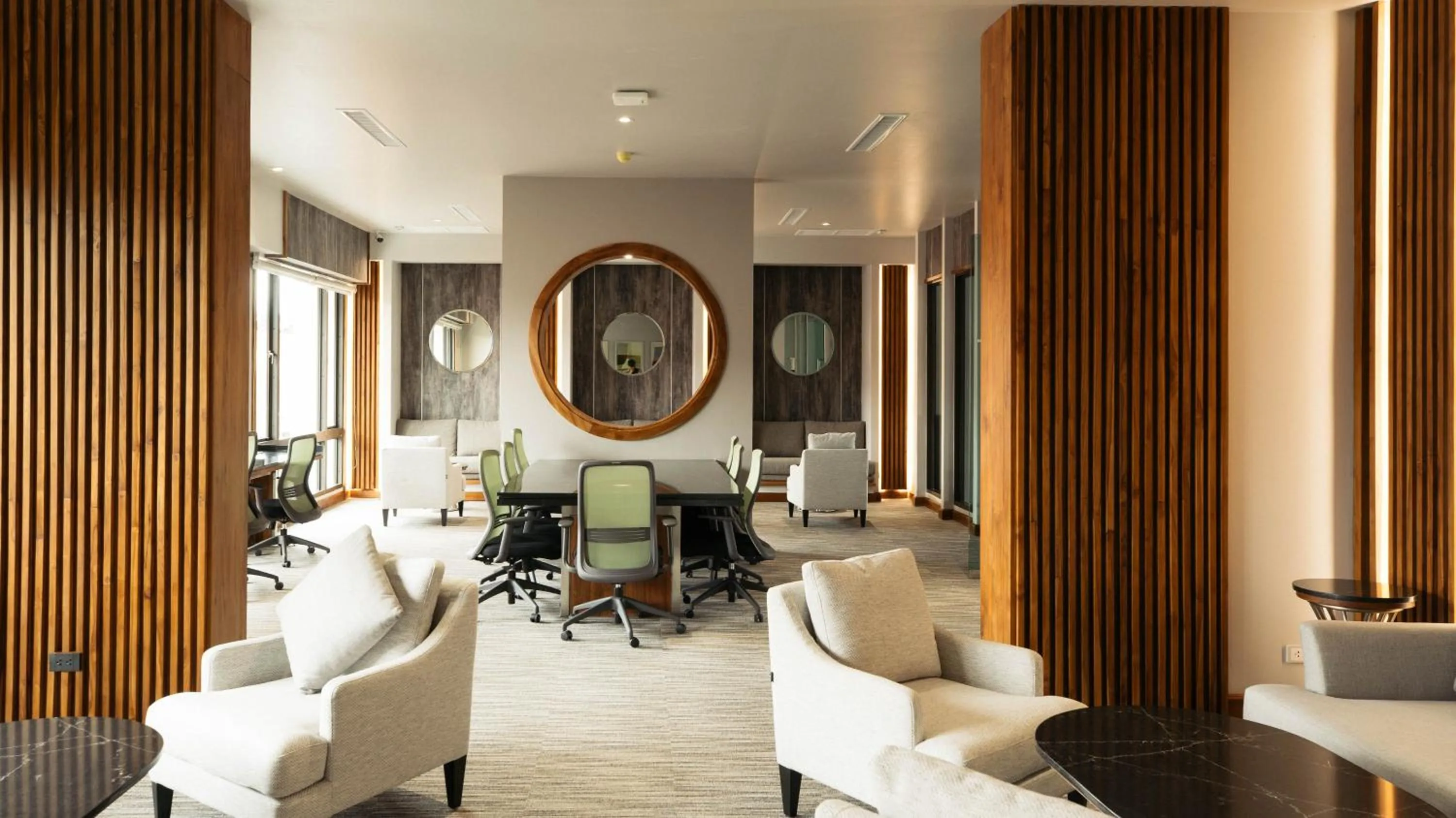 Seating area in SN Residences