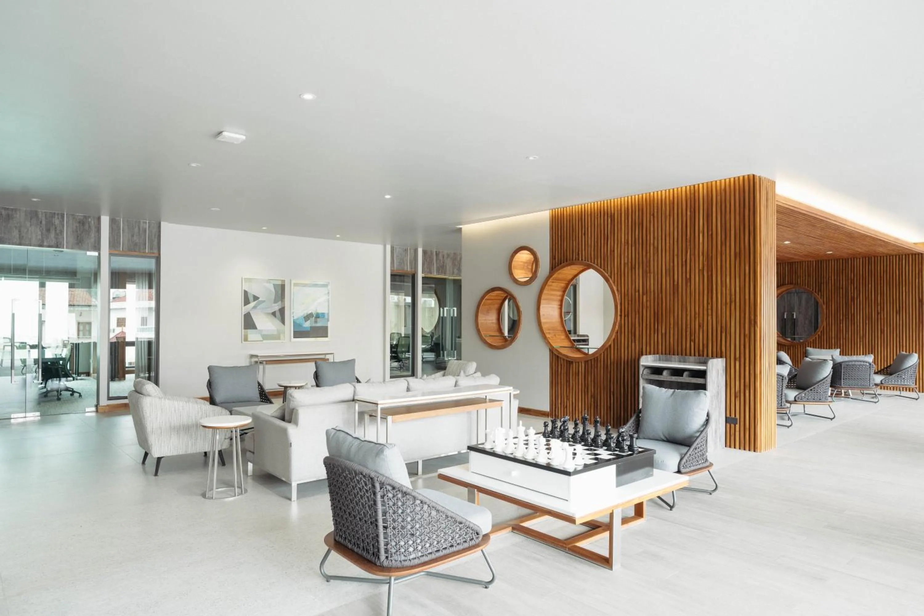 Seating area in SN Residences