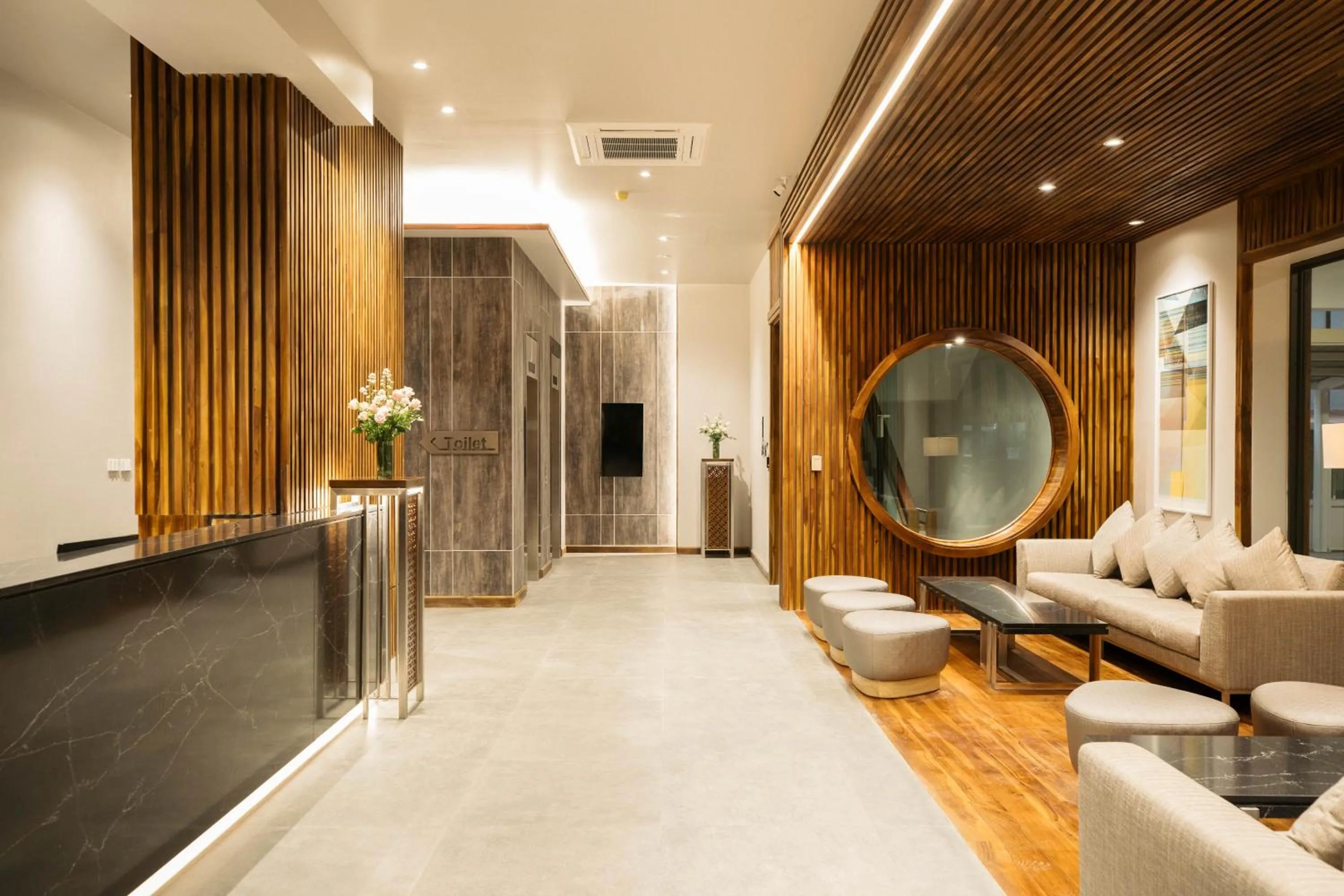 Lobby or reception in SN Residences