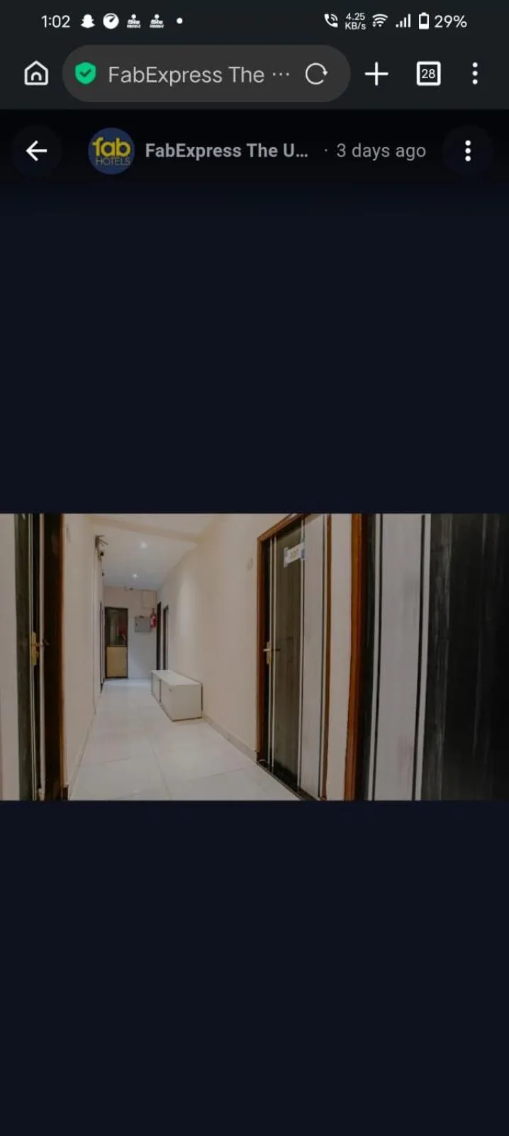 Bed in THE UNITED HOTEL