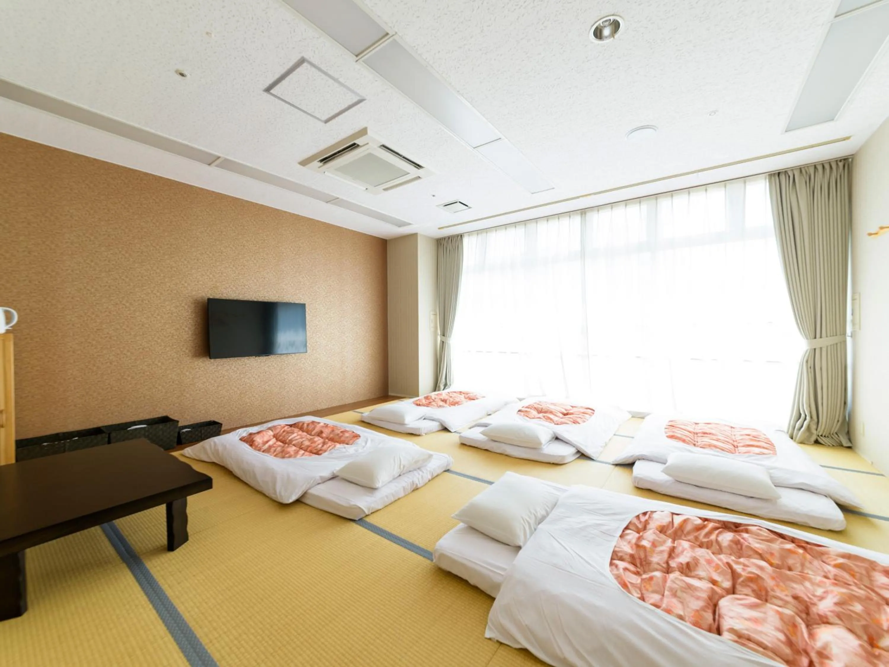 Photo of the whole room, Bed in Hotel Abest Naha Kokusai Street