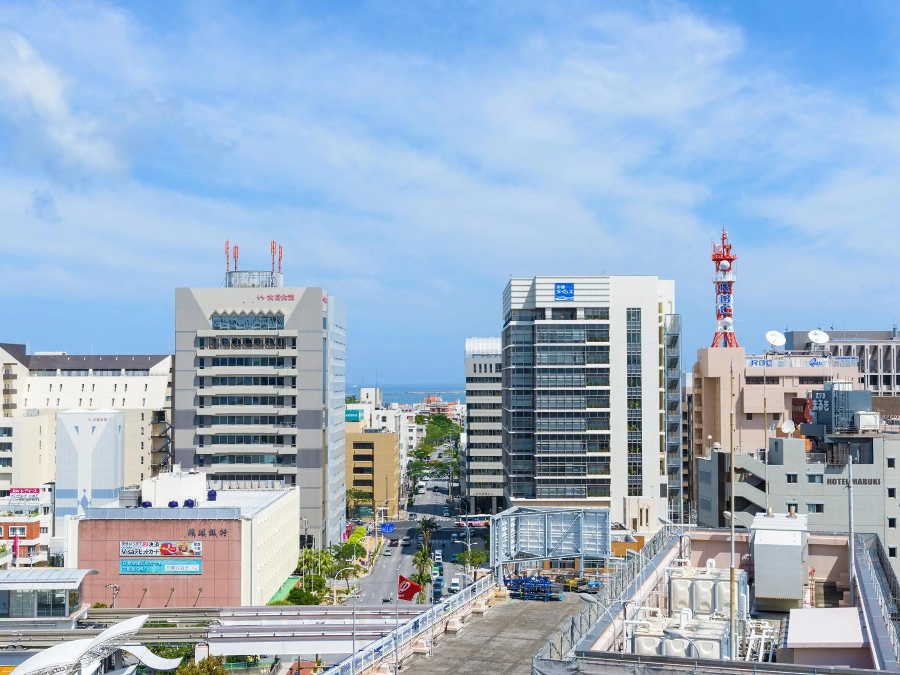 Street view in Hotel Abest Naha Kokusai Street