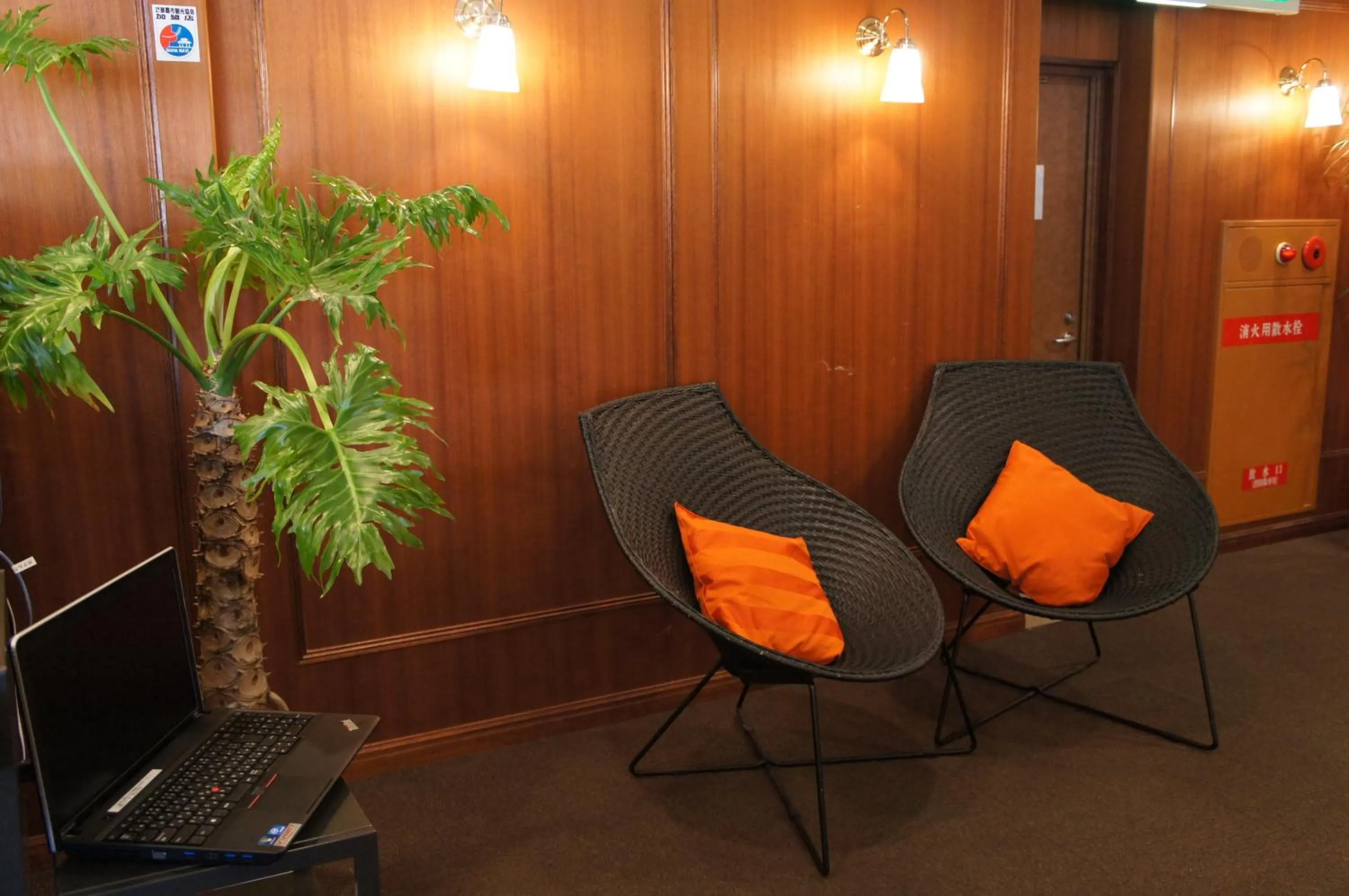 Decorative detail in Hotel Abest Naha Kokusai Street