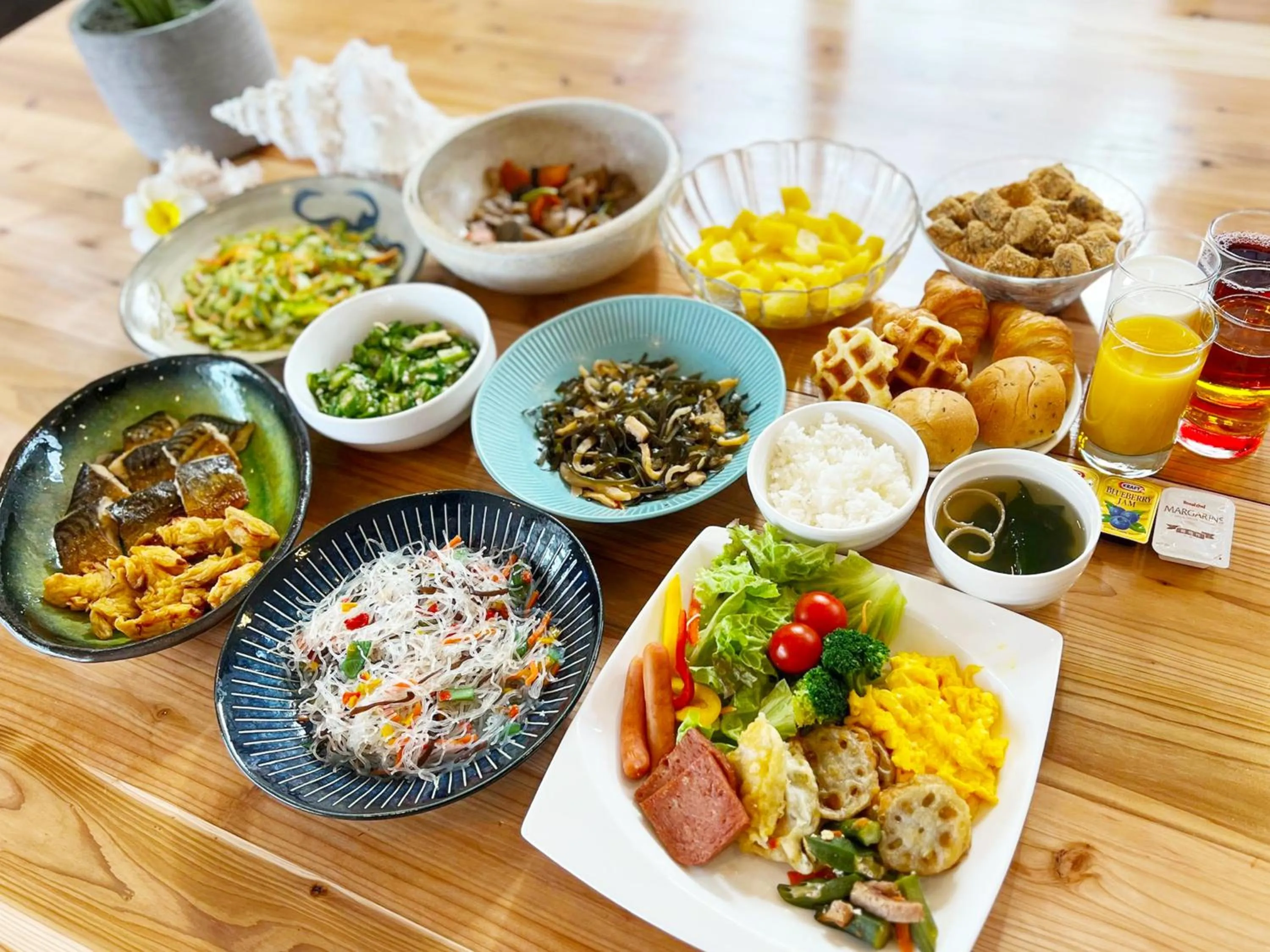 Breakfast in Hotel Abest Naha Kokusai Street