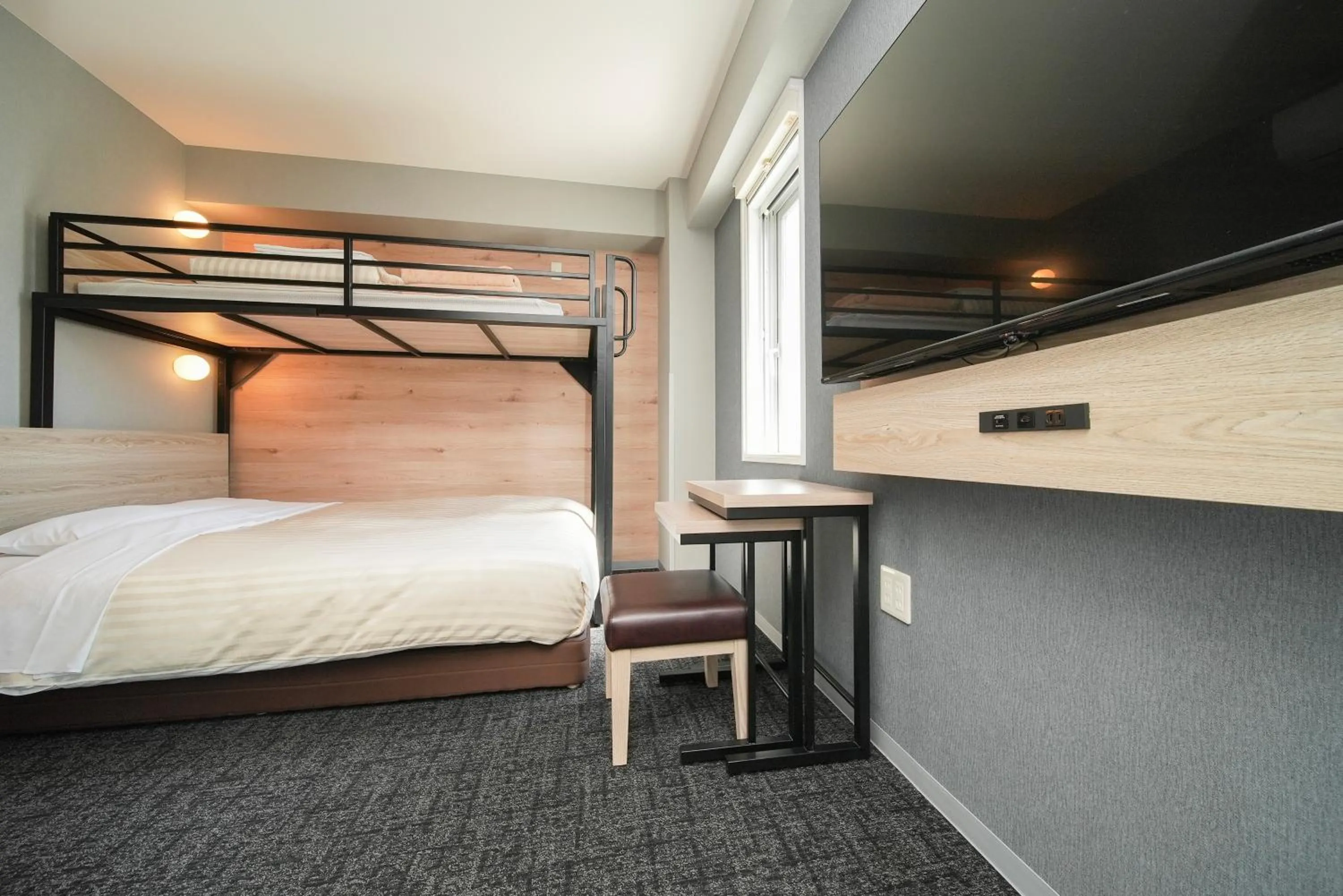 Bed in Super Hotel Utsunomiya