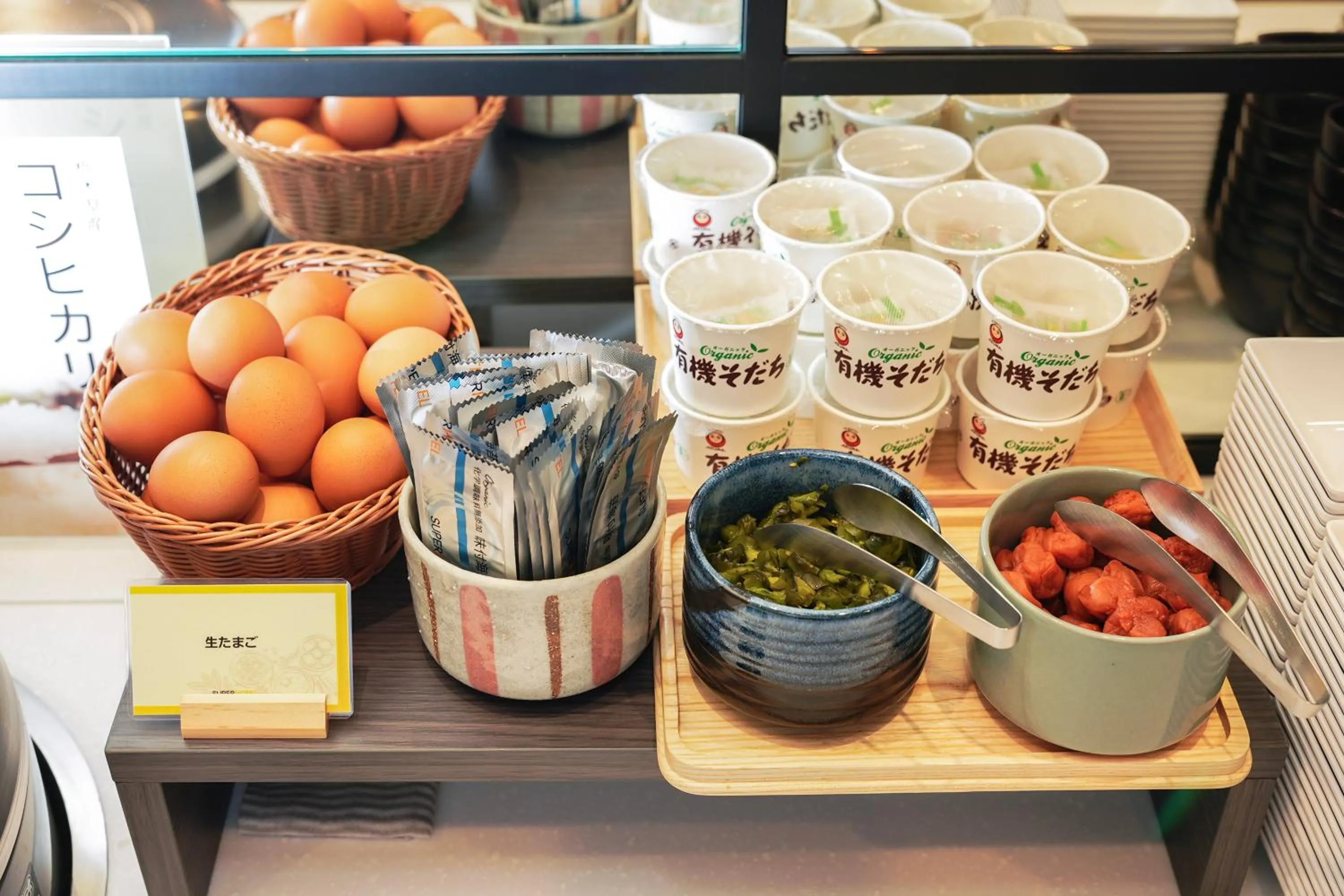 Breakfast in Super Hotel Utsunomiya