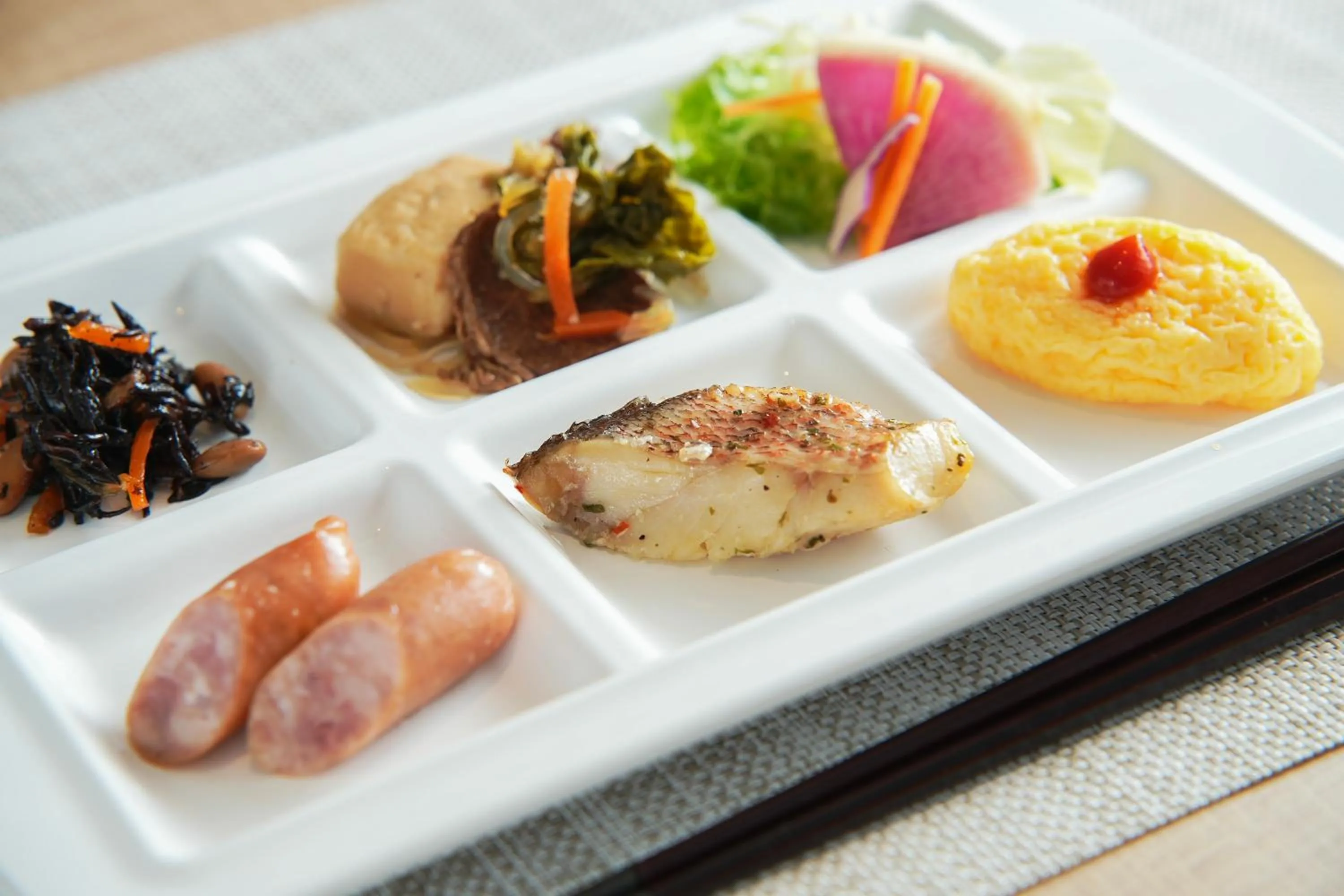 Breakfast in Super Hotel Utsunomiya