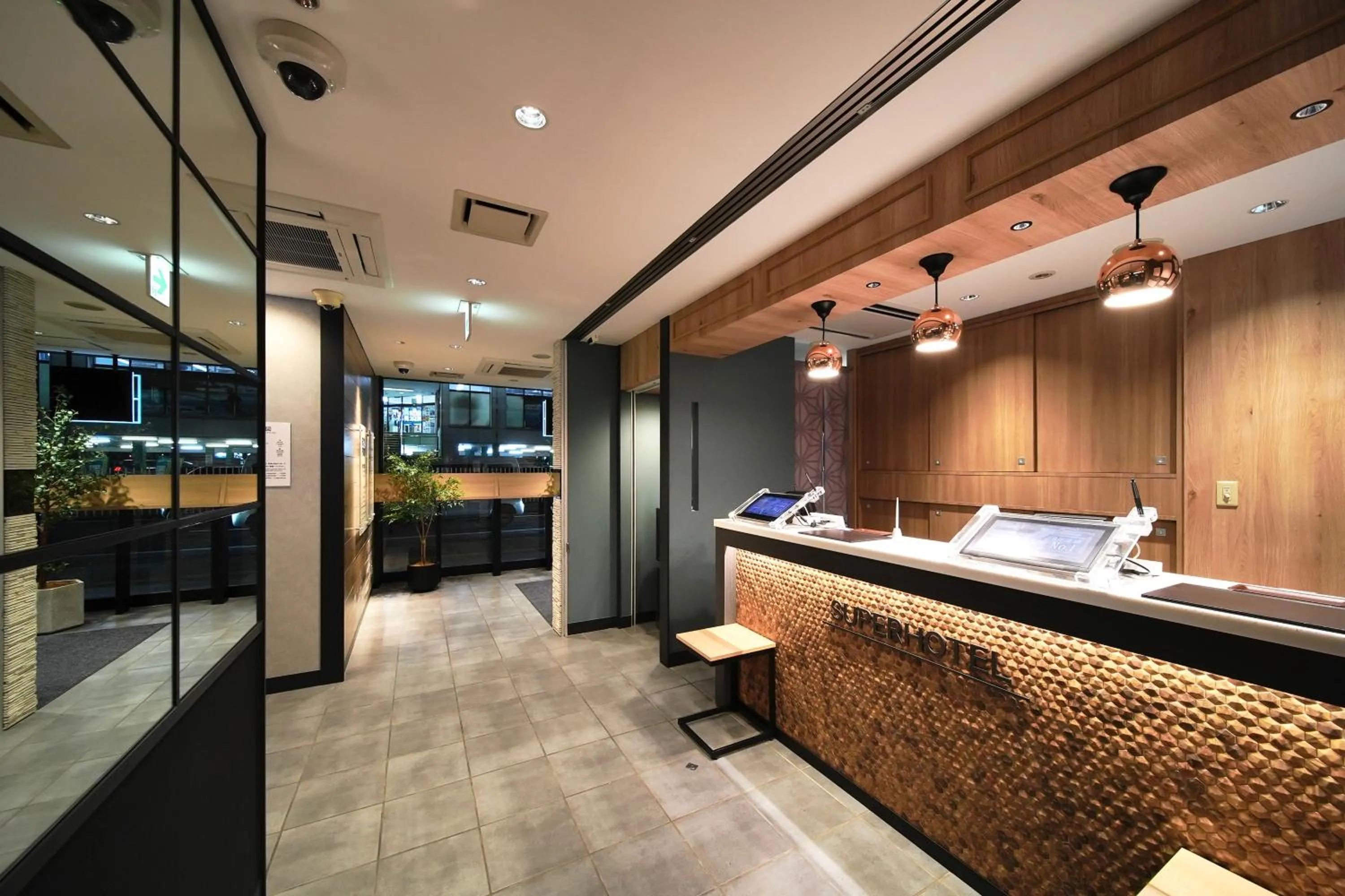 Lobby or reception in Super Hotel Utsunomiya