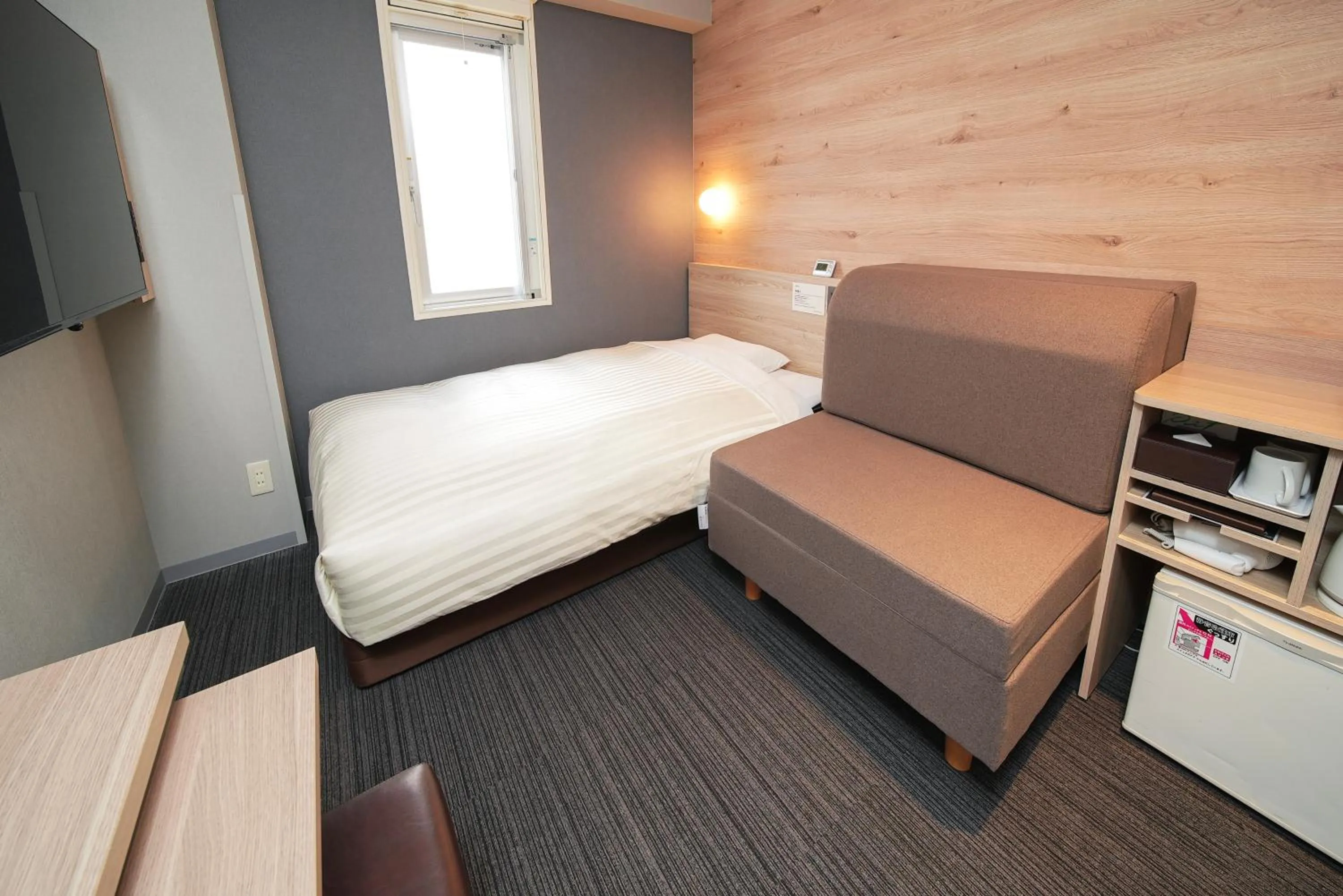 Bed in Super Hotel Utsunomiya