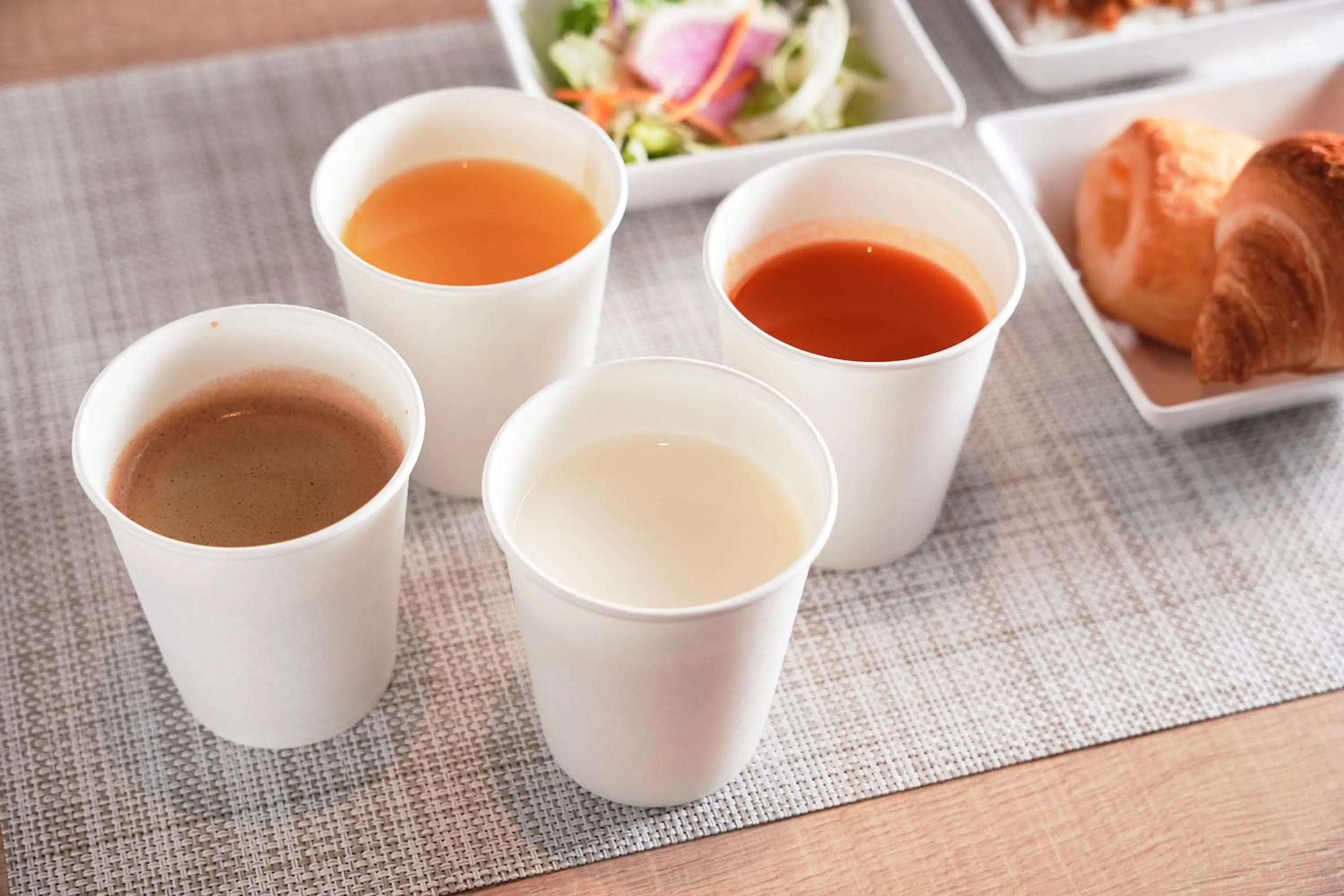 Food and drinks in Super Hotel Utsunomiya