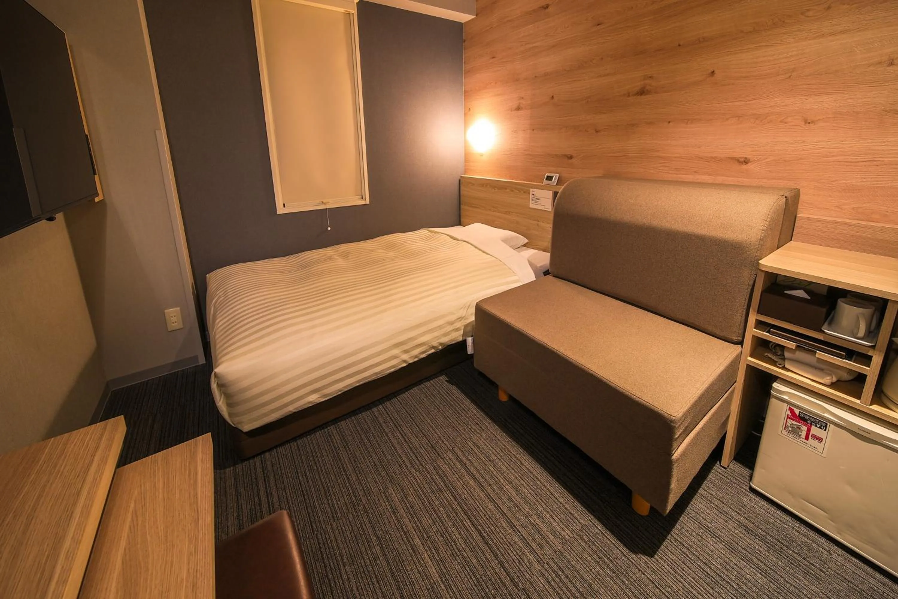 Bed in Super Hotel Utsunomiya