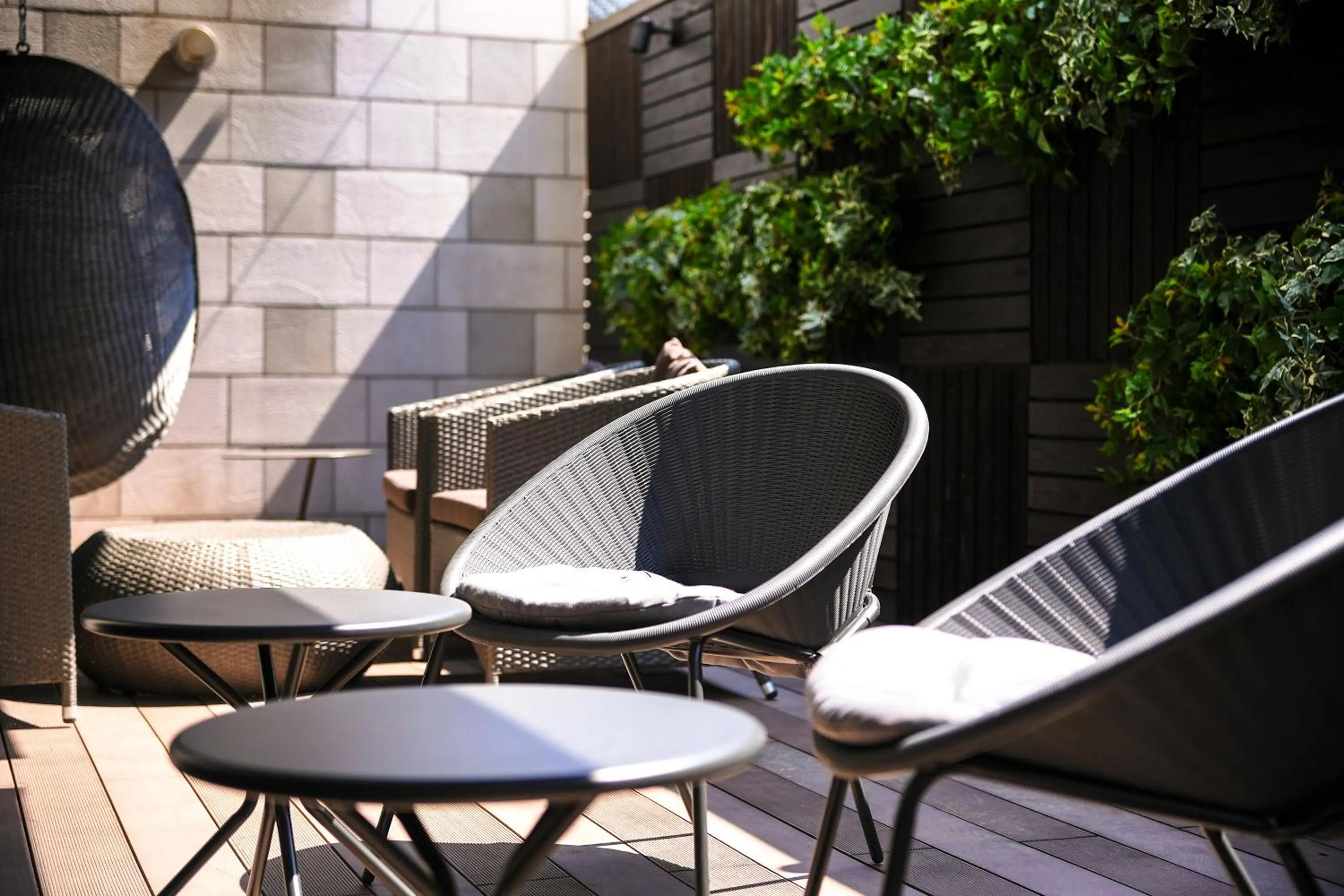 Balcony/Terrace in Super Hotel Utsunomiya