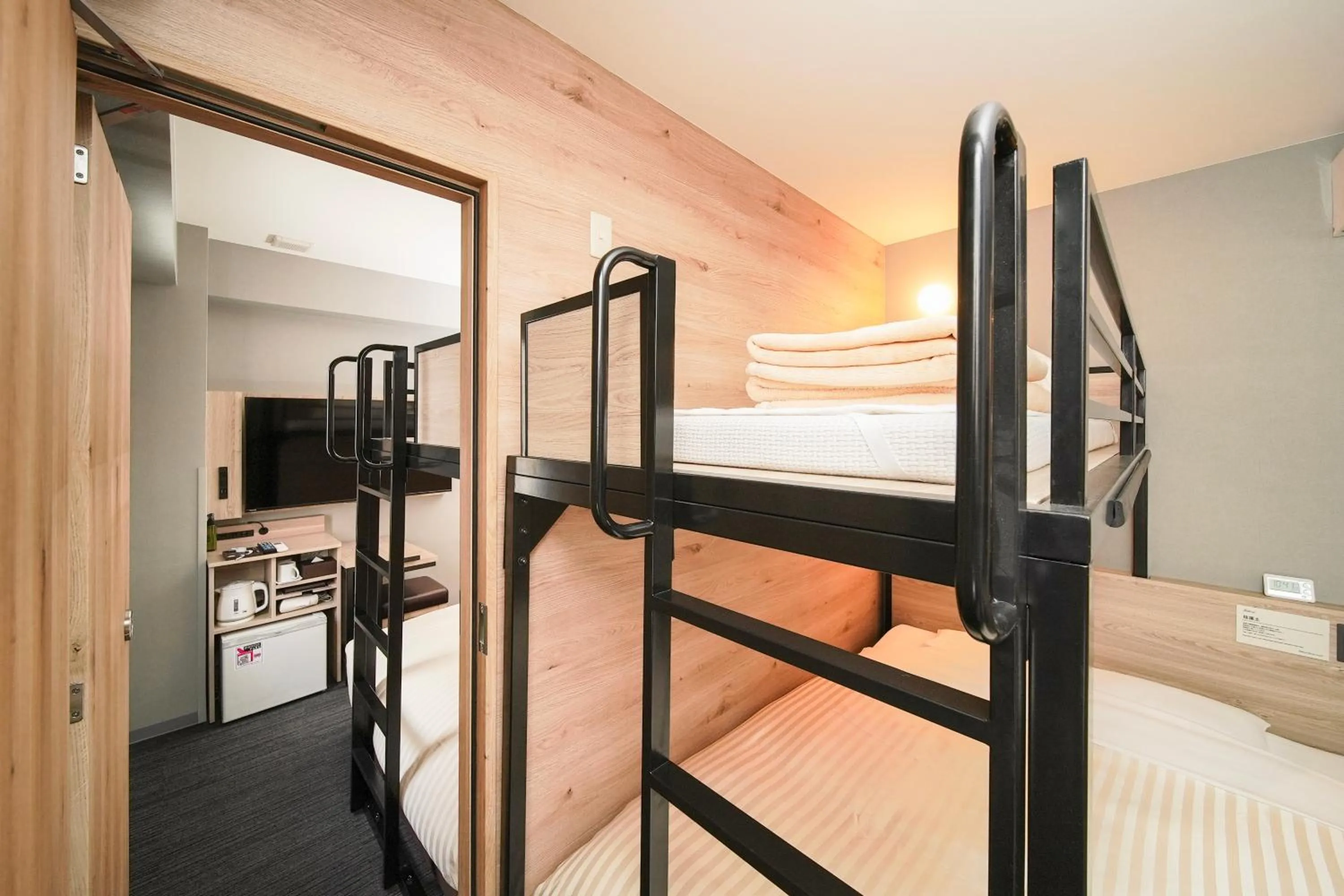 Bed in Super Hotel Utsunomiya