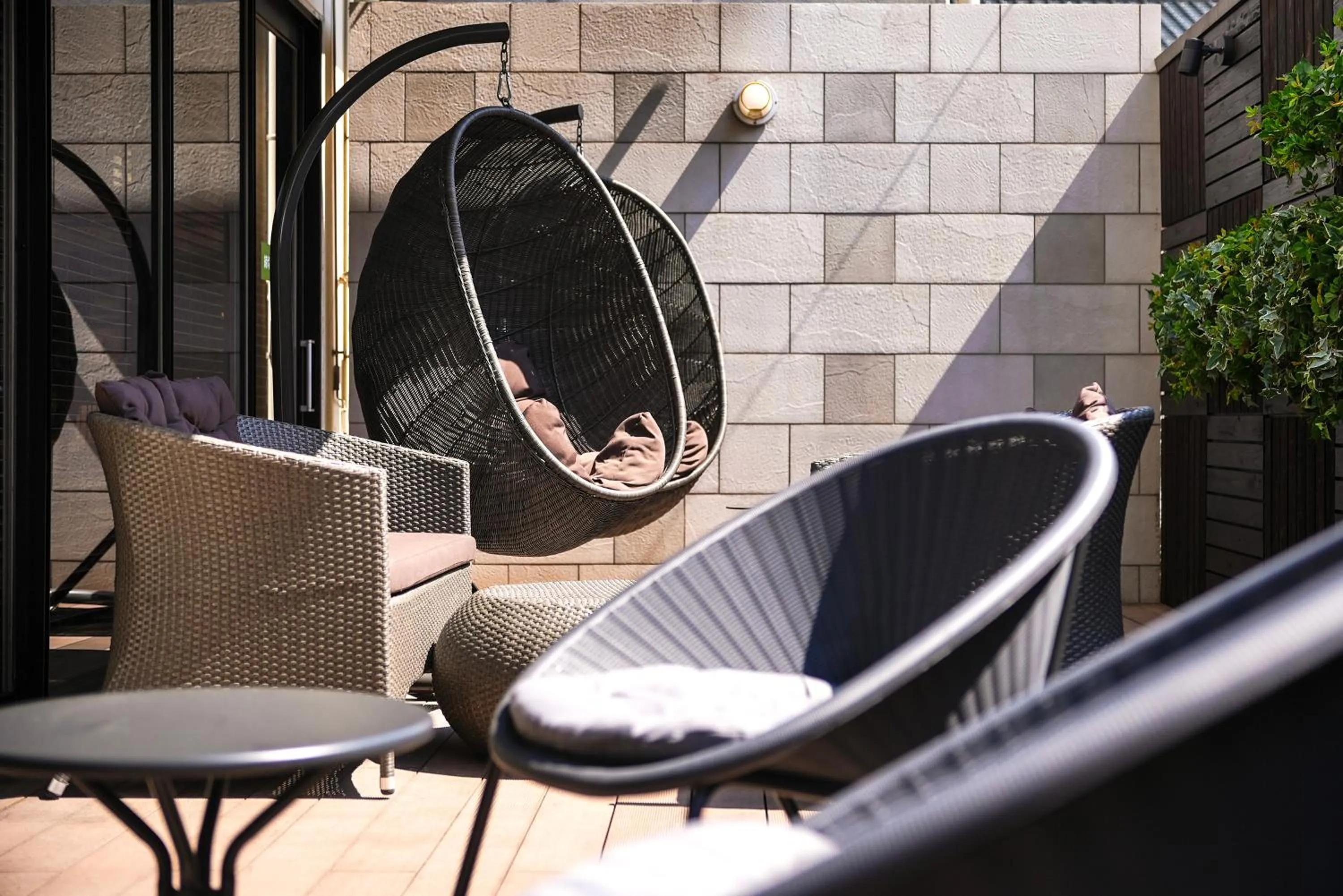 Balcony/Terrace in Super Hotel Utsunomiya