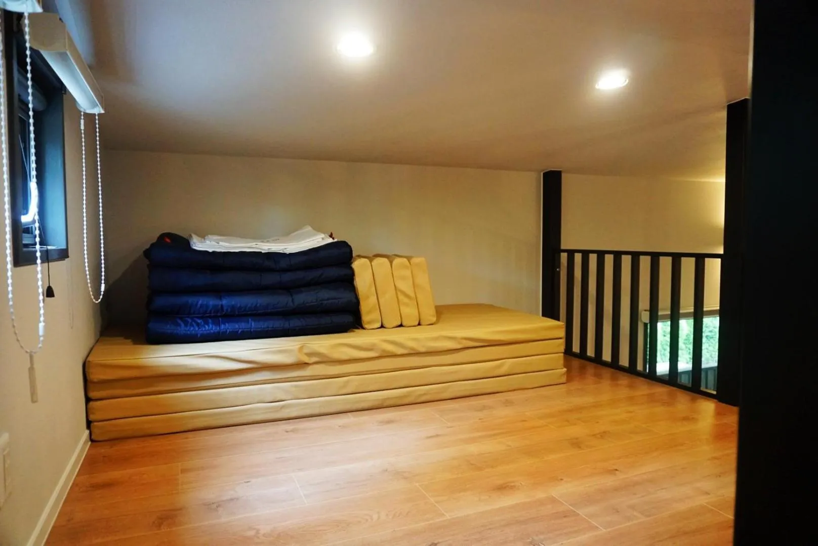 Photo of the whole room, Bed in PICA Fujiyoshida