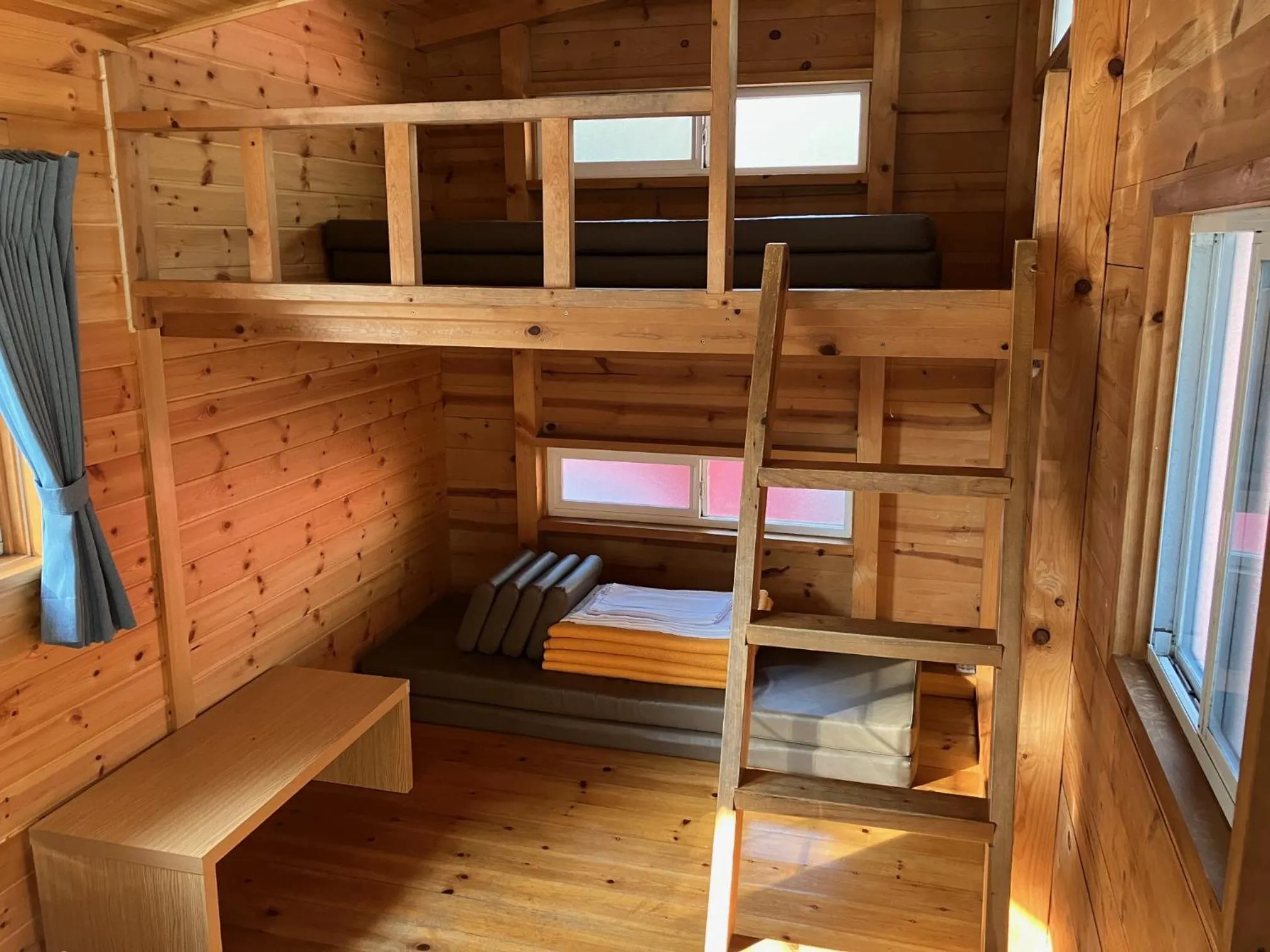 Living room in PICA Fujiyoshida