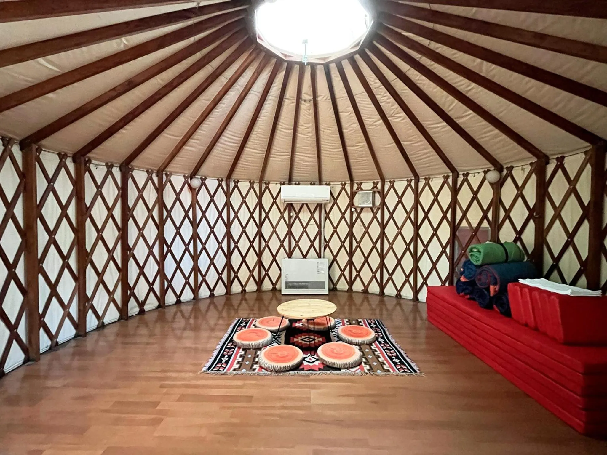 Living room in PICA Fujiyoshida