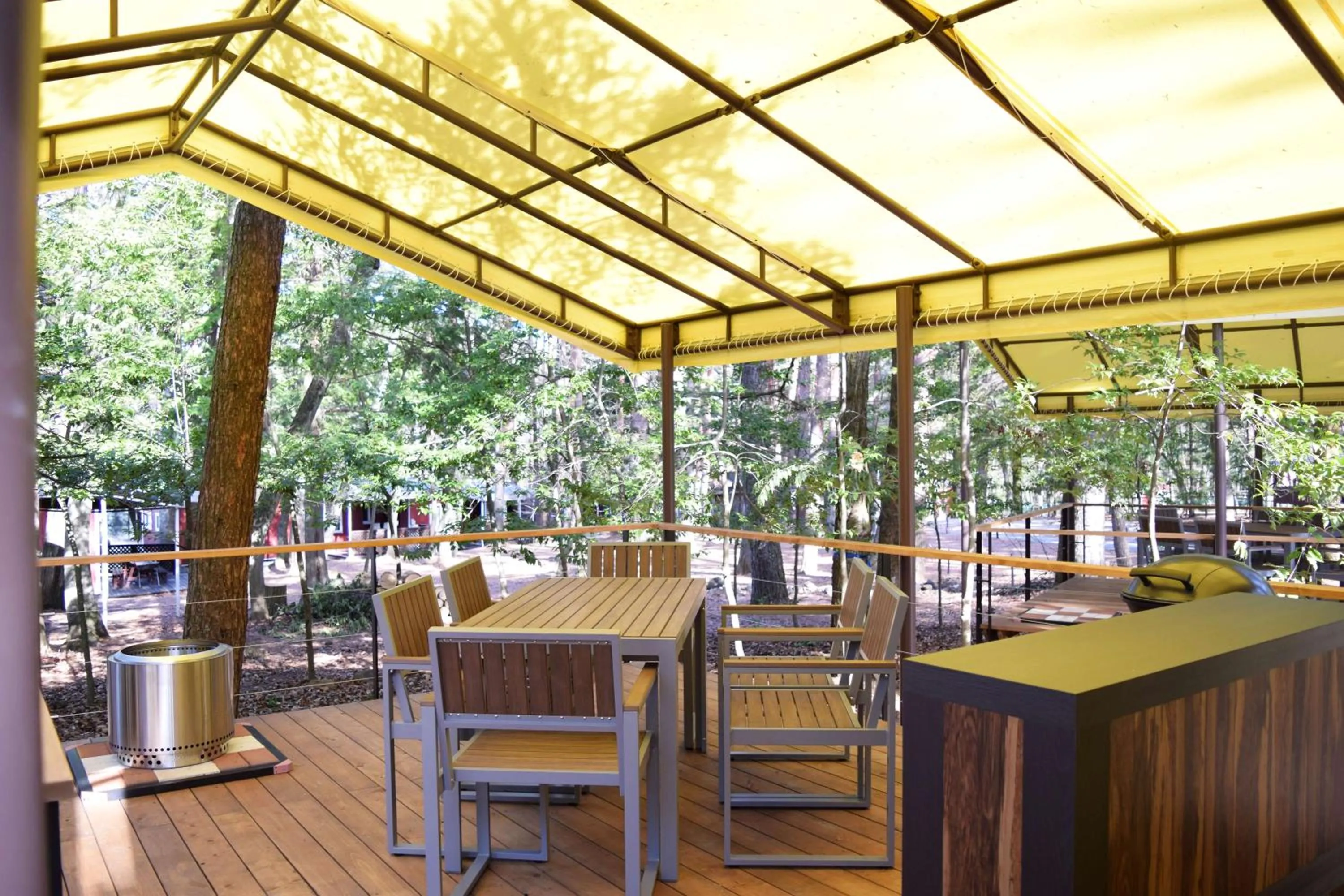 Patio in PICA Fujiyoshida