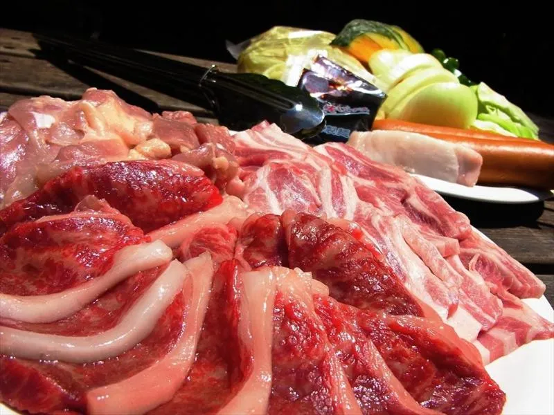 BBQ facilities in PICA Fujiyoshida