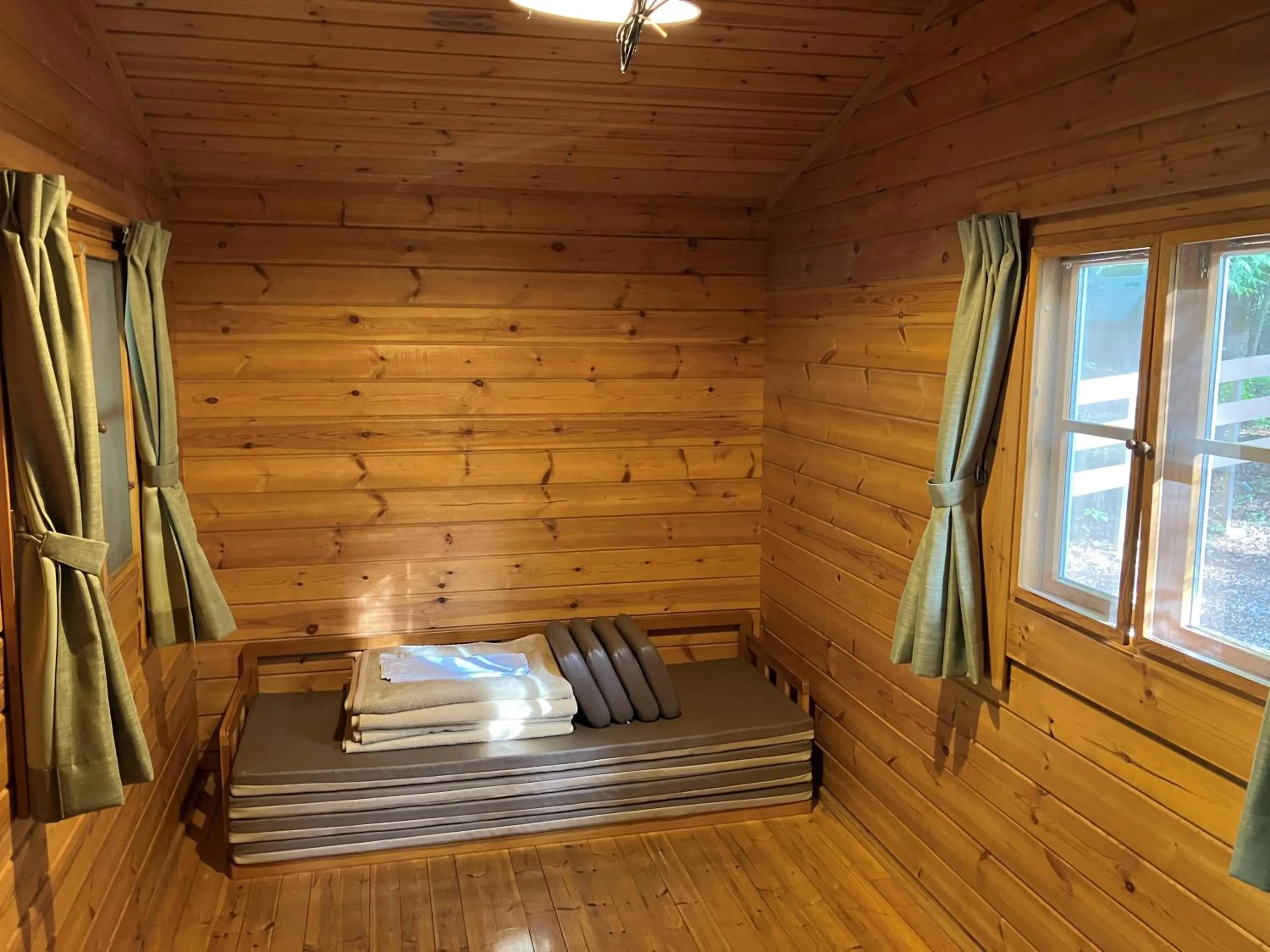 Living room, Bed in PICA Fujiyoshida