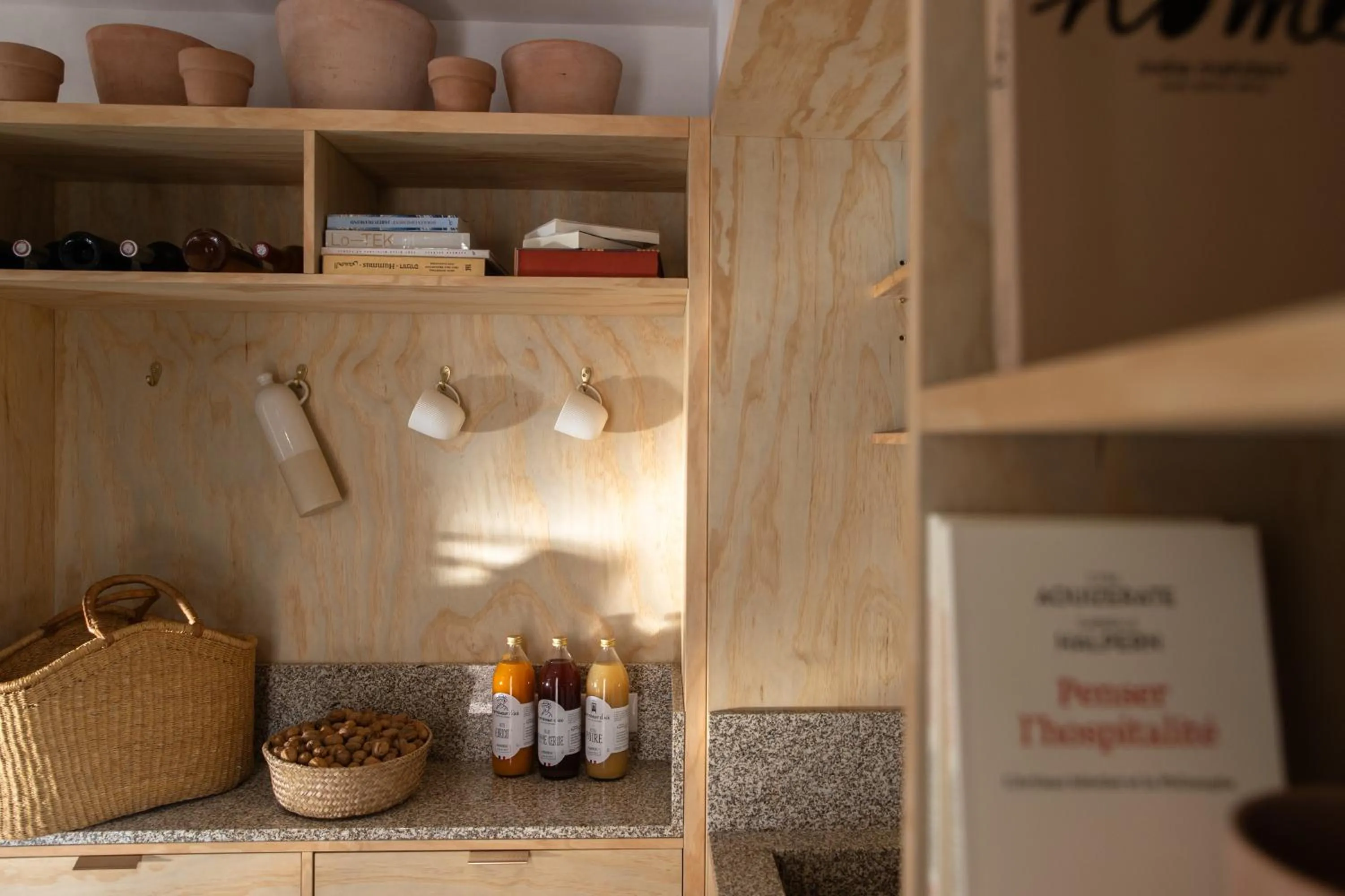 Kitchen or kitchenette in MOB HOTEL Cannes