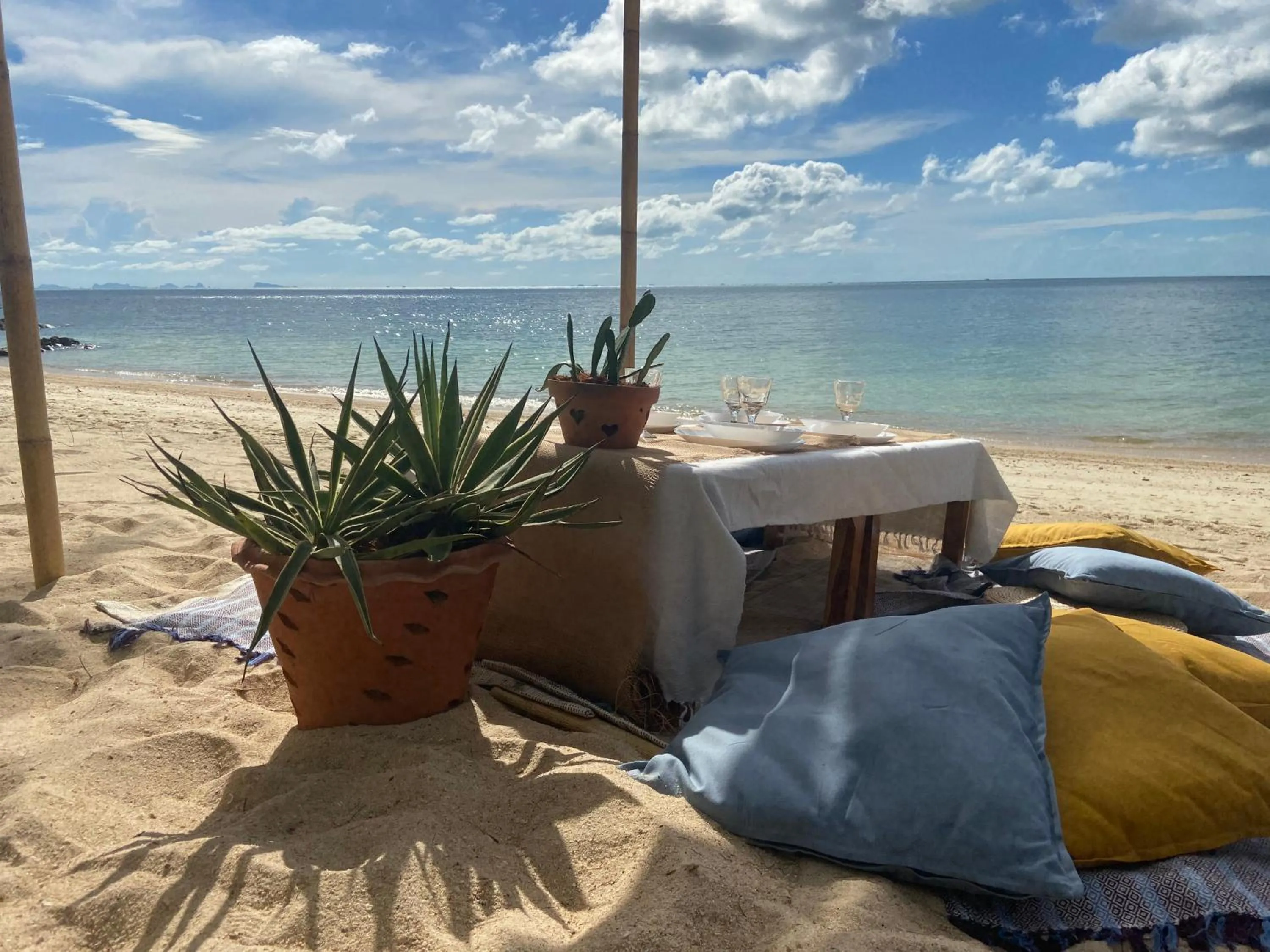 Beach in Secret Beach Bungalows