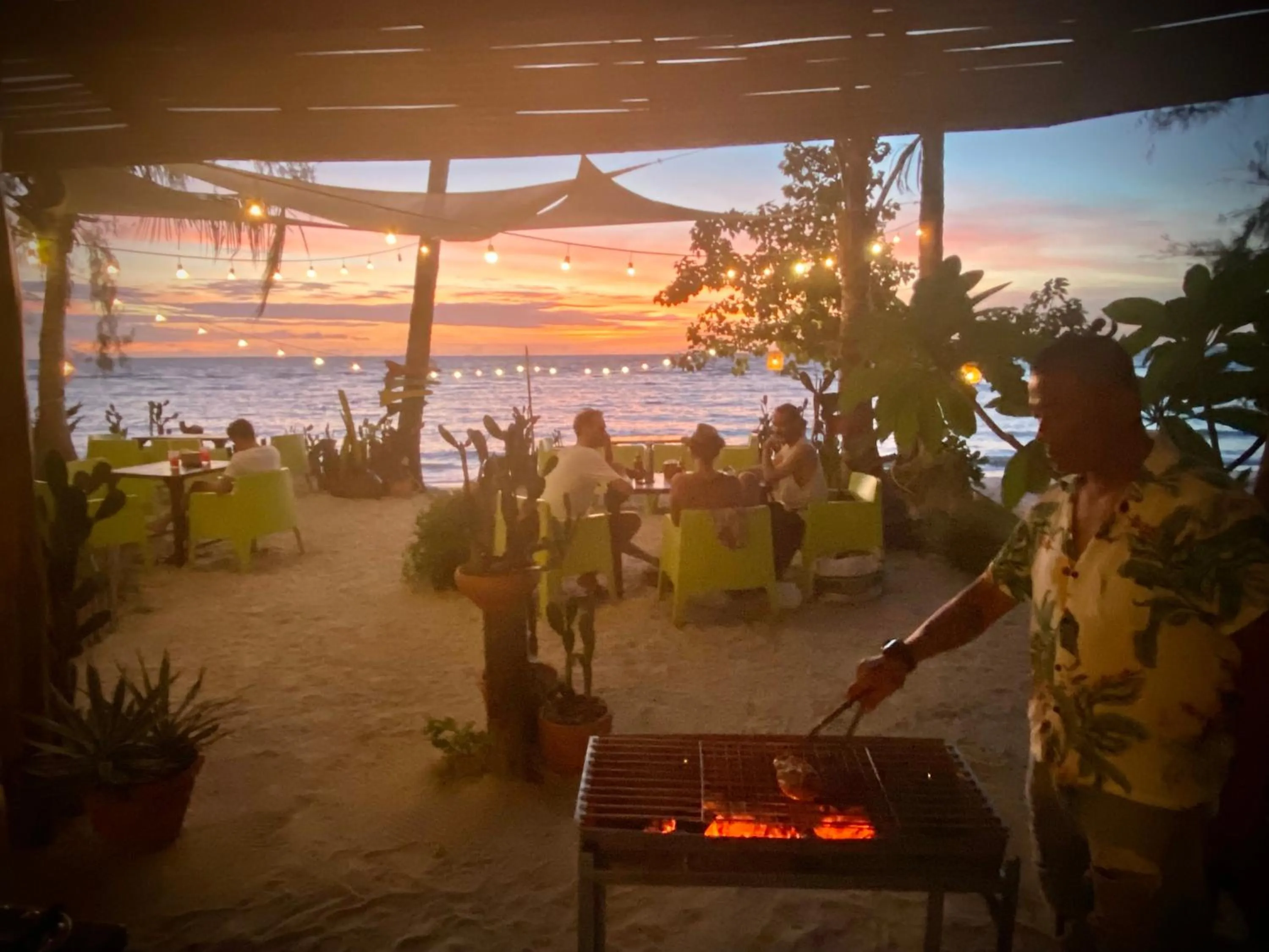 BBQ facilities in Secret Beach Bungalows