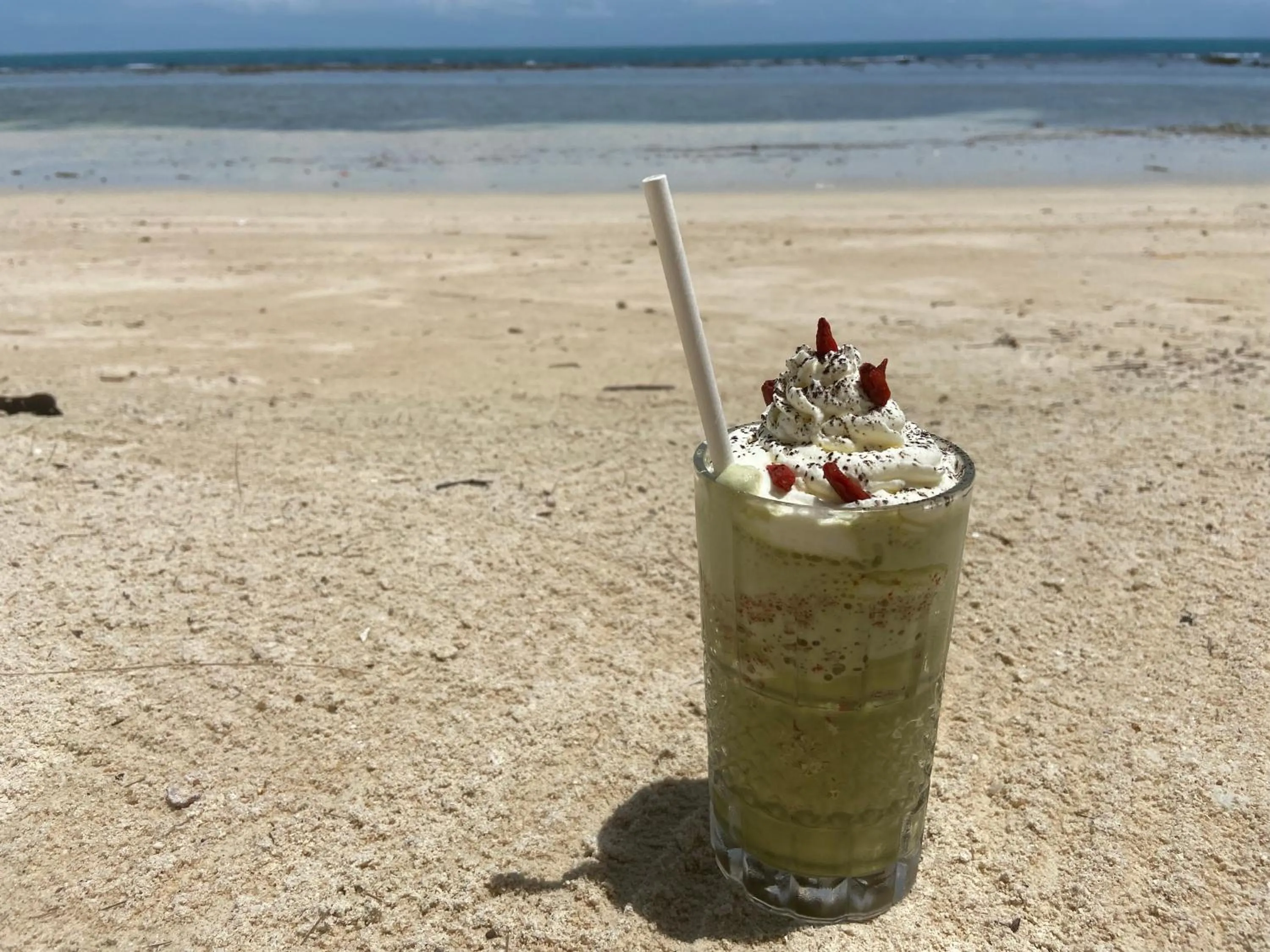 Drinks in Secret Beach Bungalows