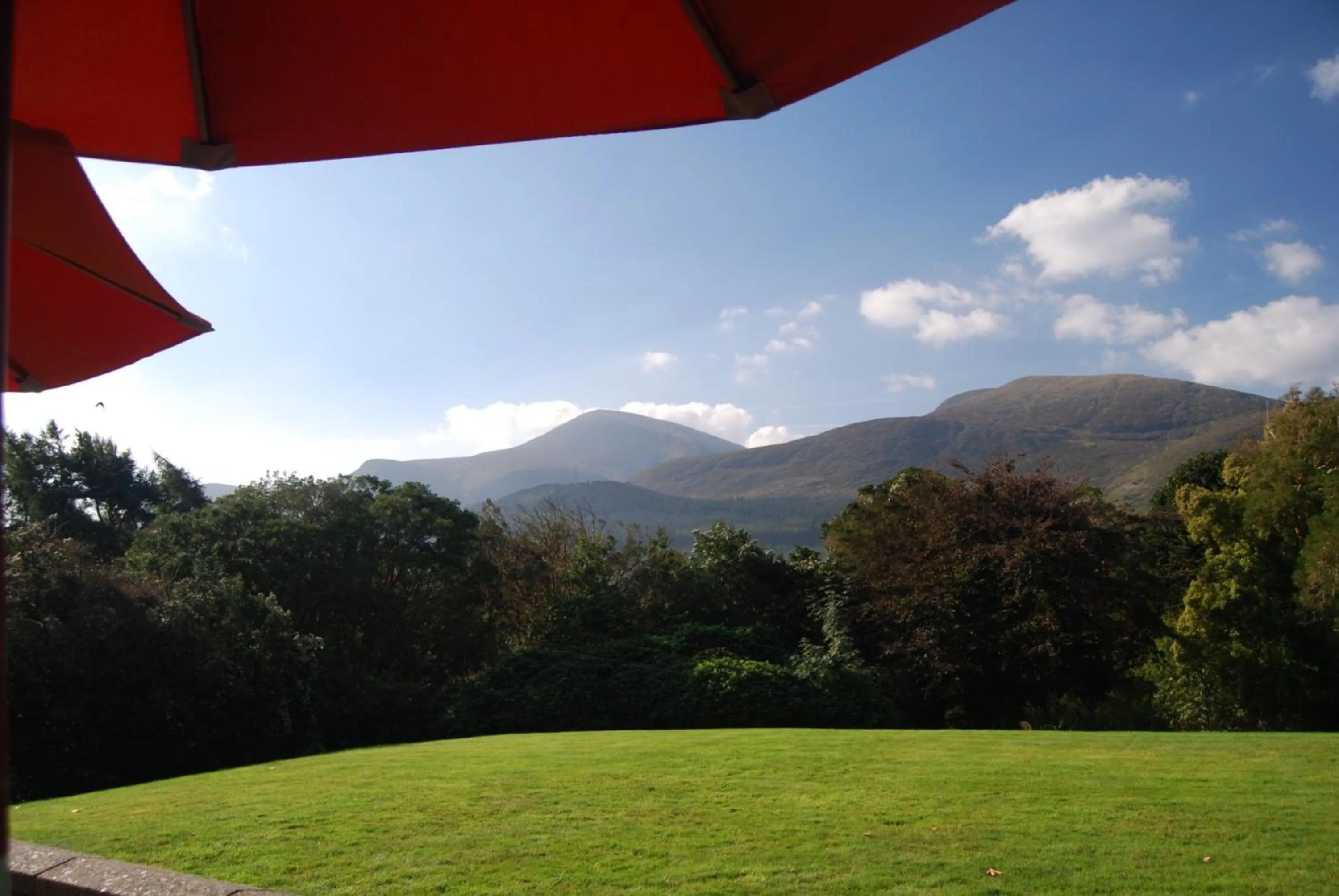 Garden view in Enniskeen Country House Hotel