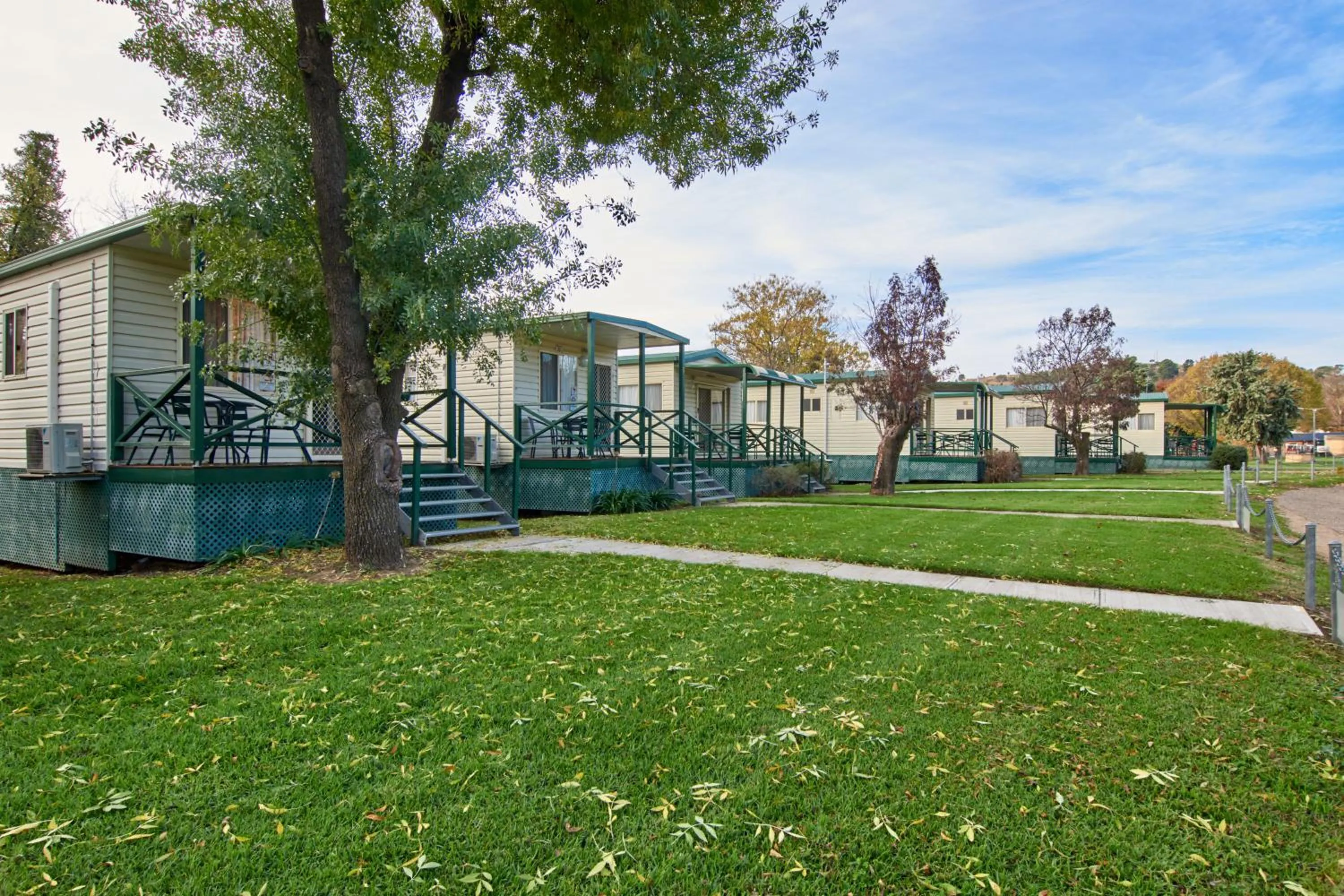Garden view in Gundagai Cabins & Tourist Park