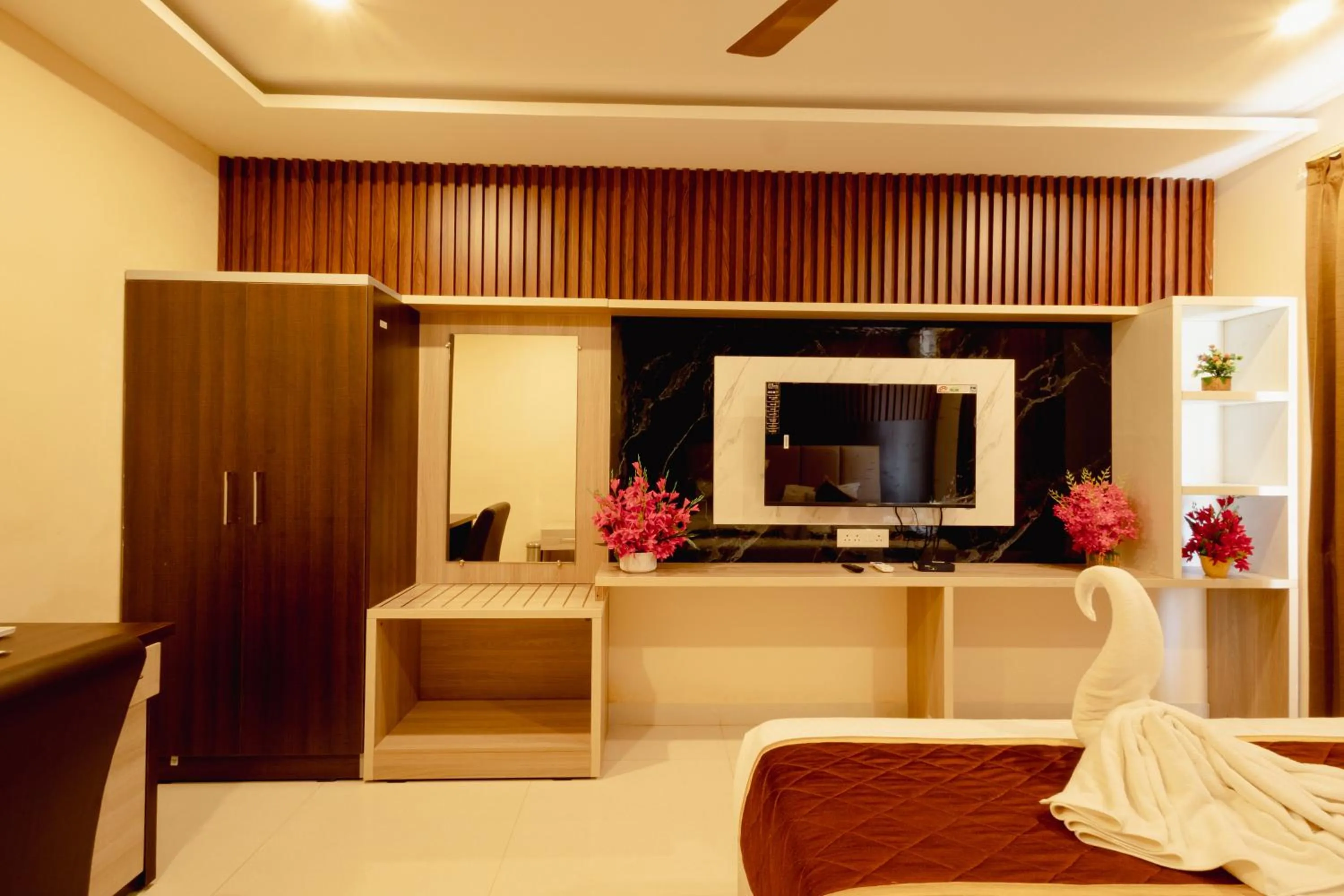 Bedroom in Hotel Brindavan Elite