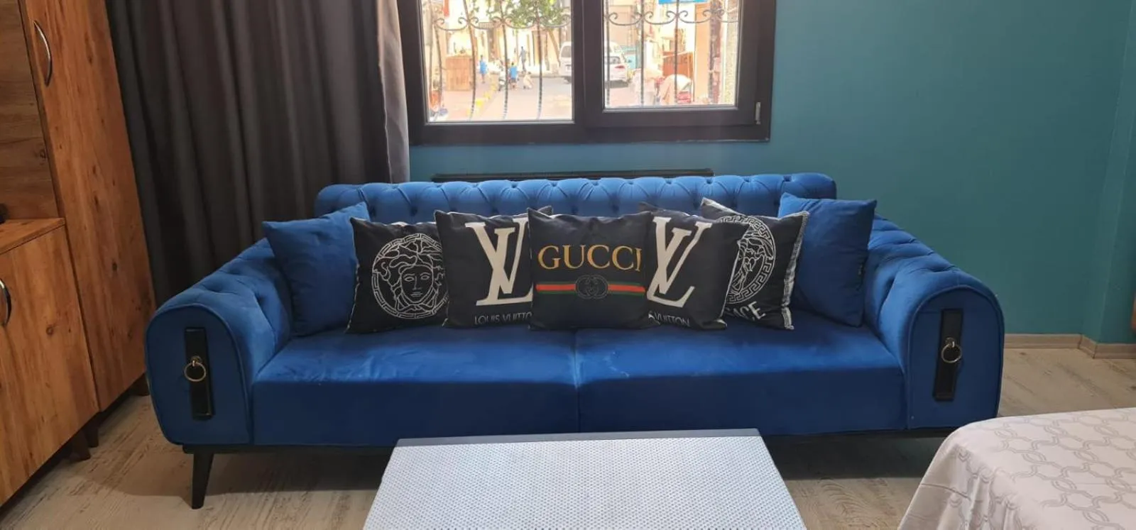 Seating area in Royal Suite Hotel