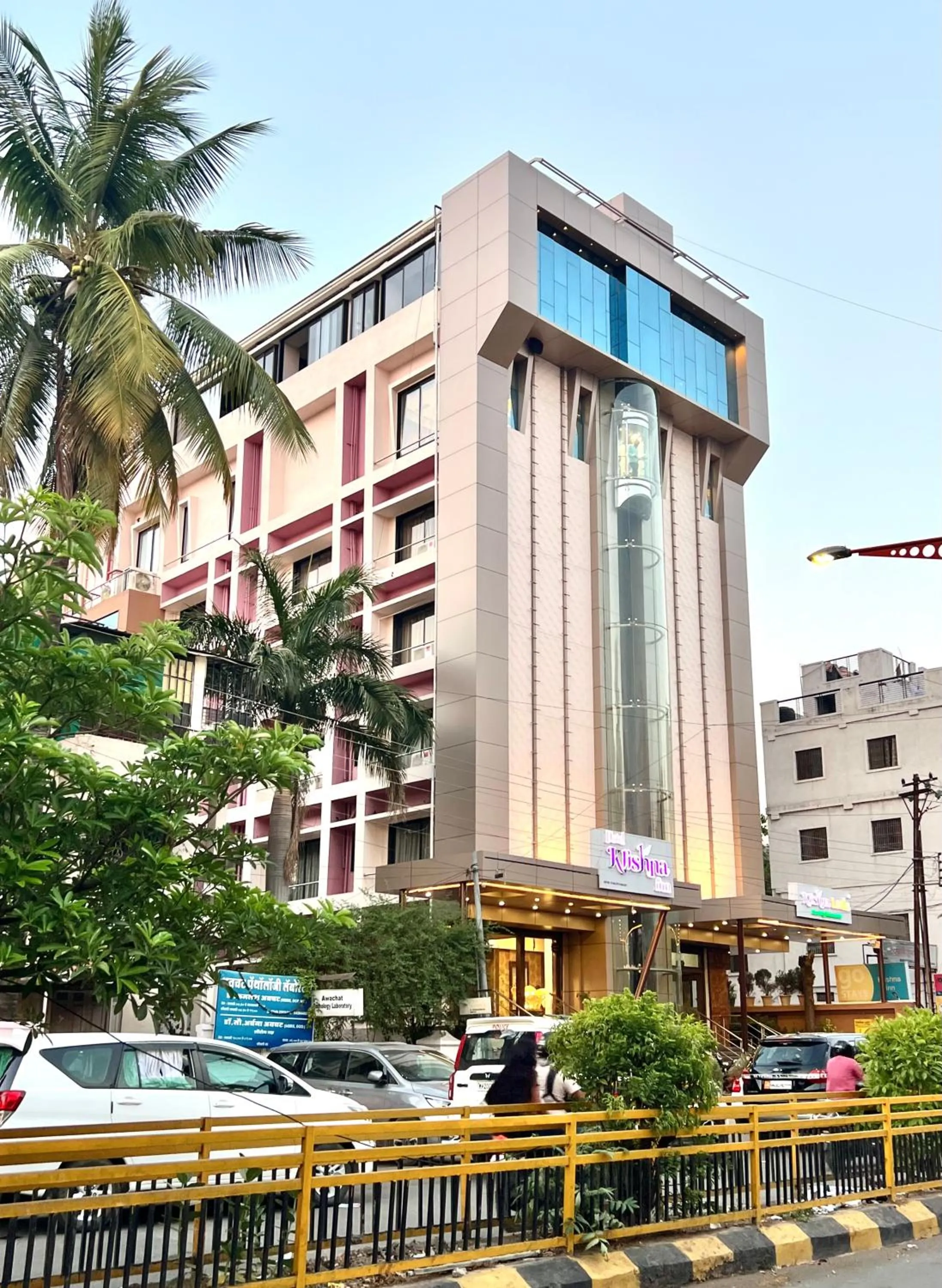 Property building in Krishna Inn