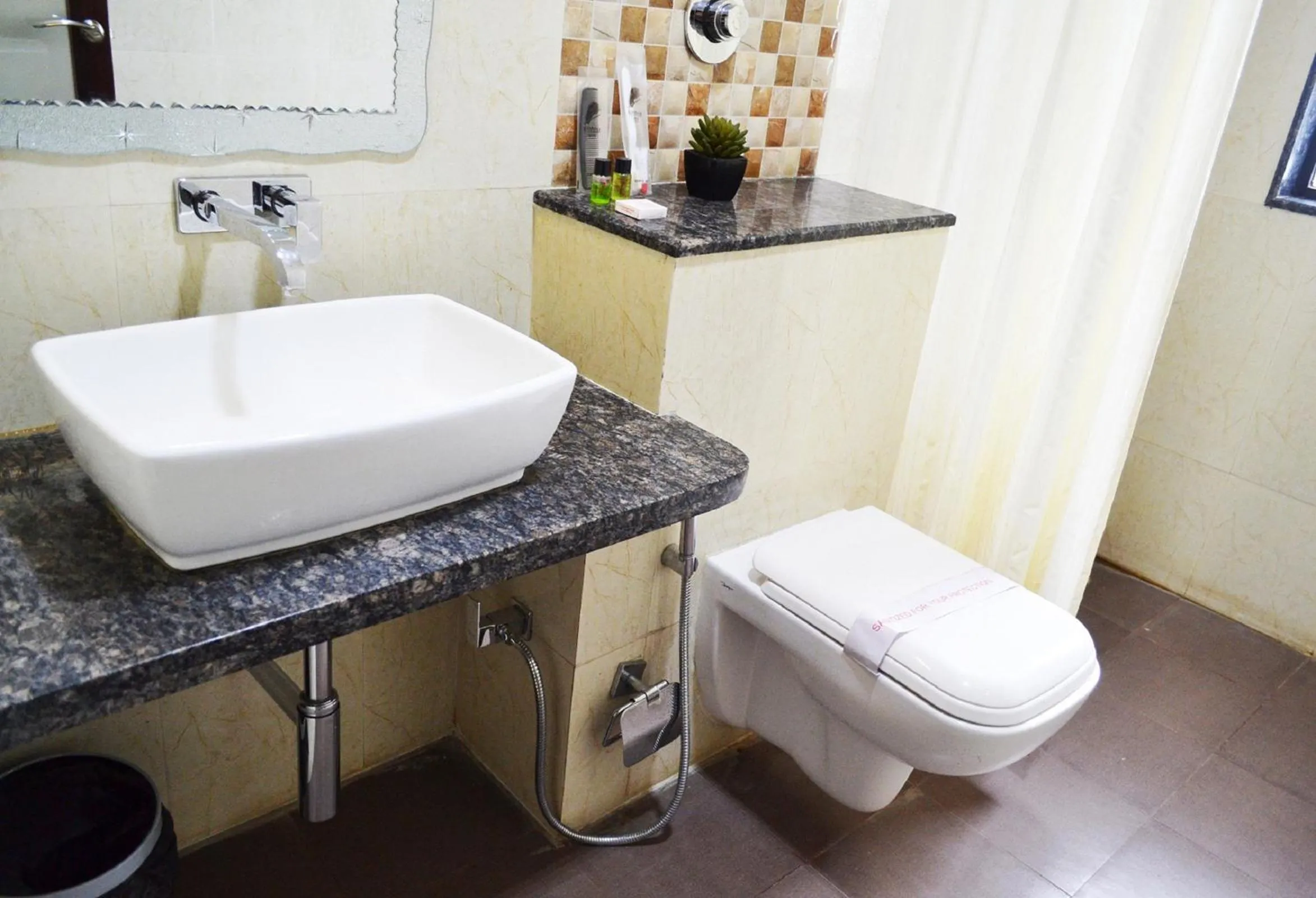 View (from property/room) in Krishna Inn