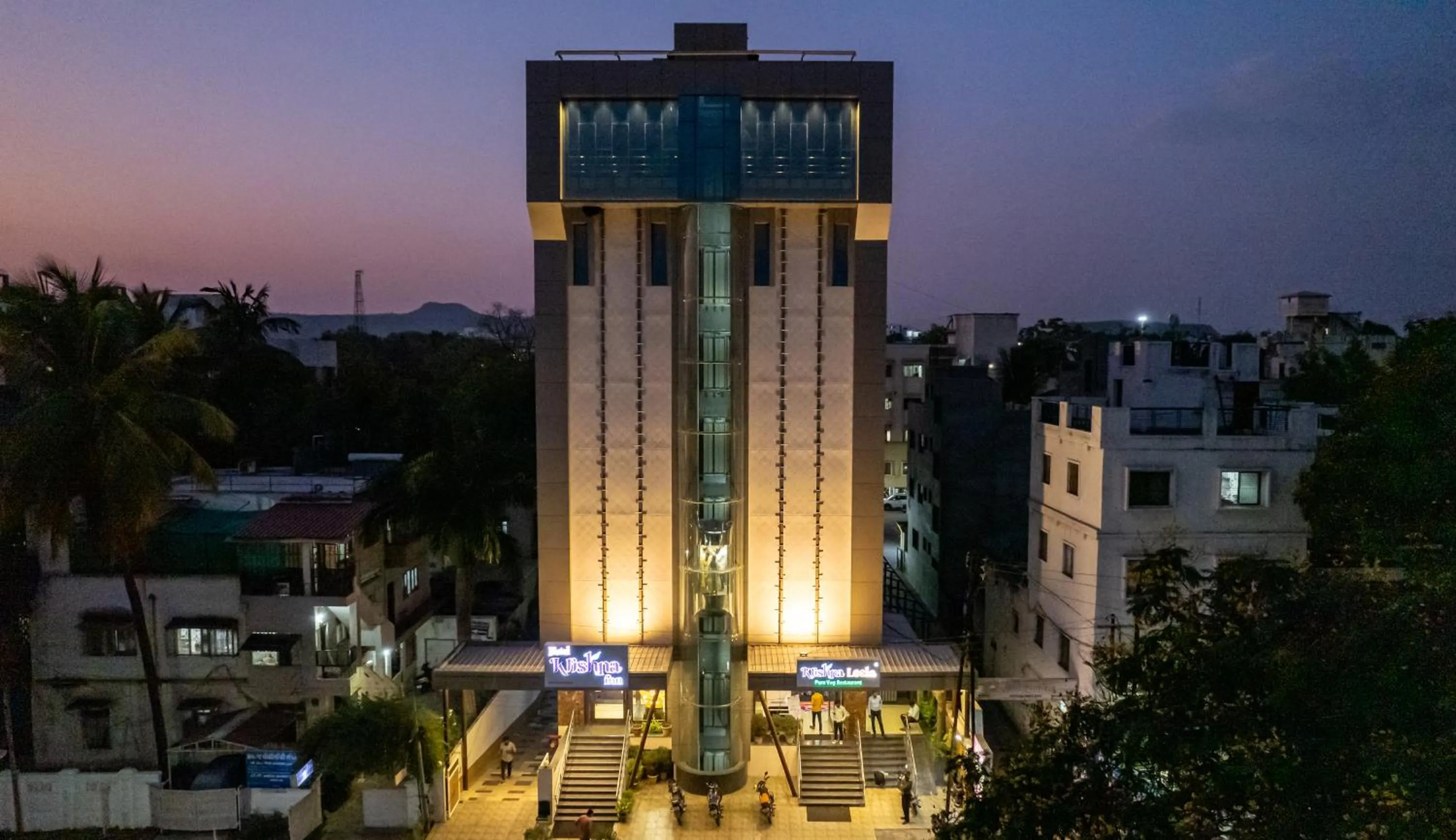 Property building in Krishna Inn