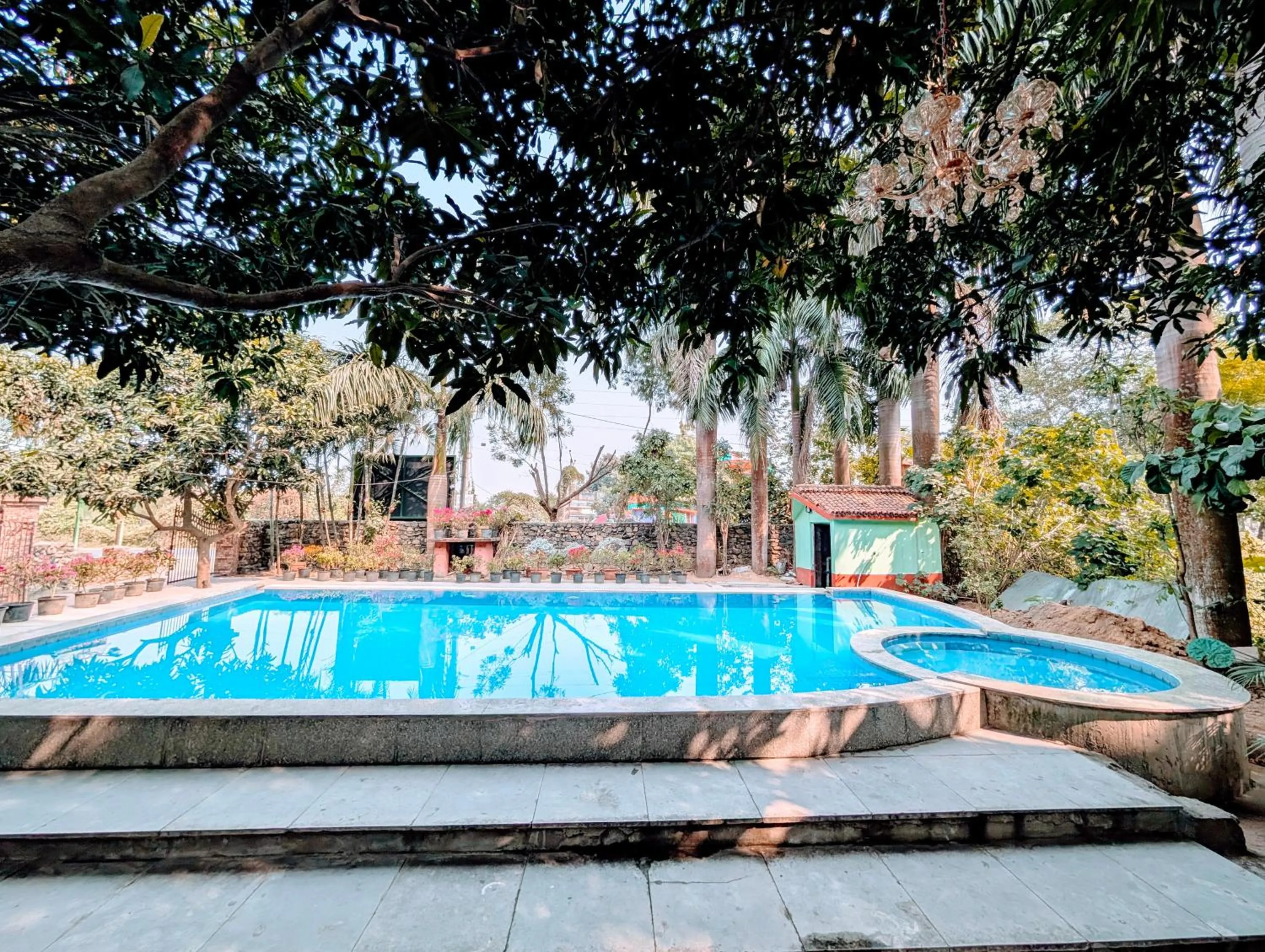 Pool view in Rangamati Garden Resort