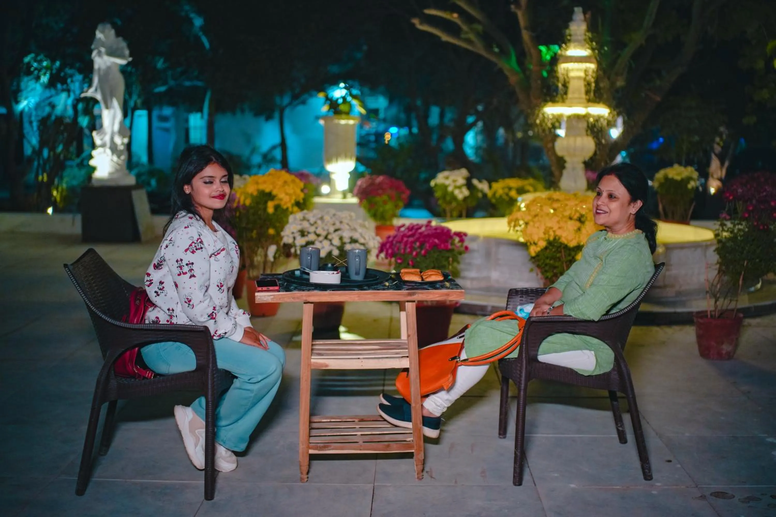 Seating area in Rangamati Garden Resort