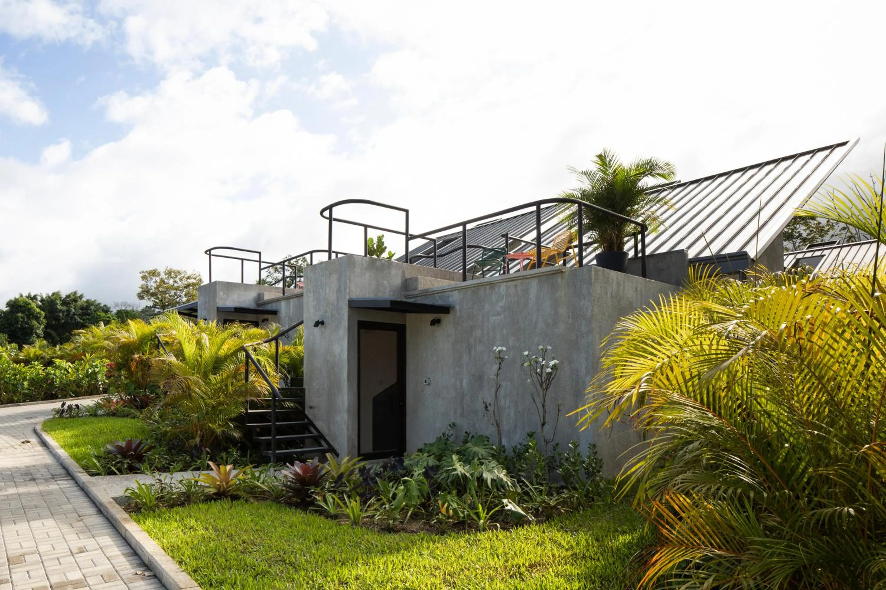 Garden view in BAUMA