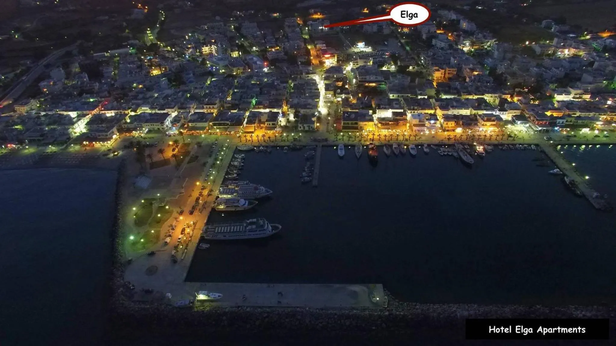 City view in Elga Hotel & apartments