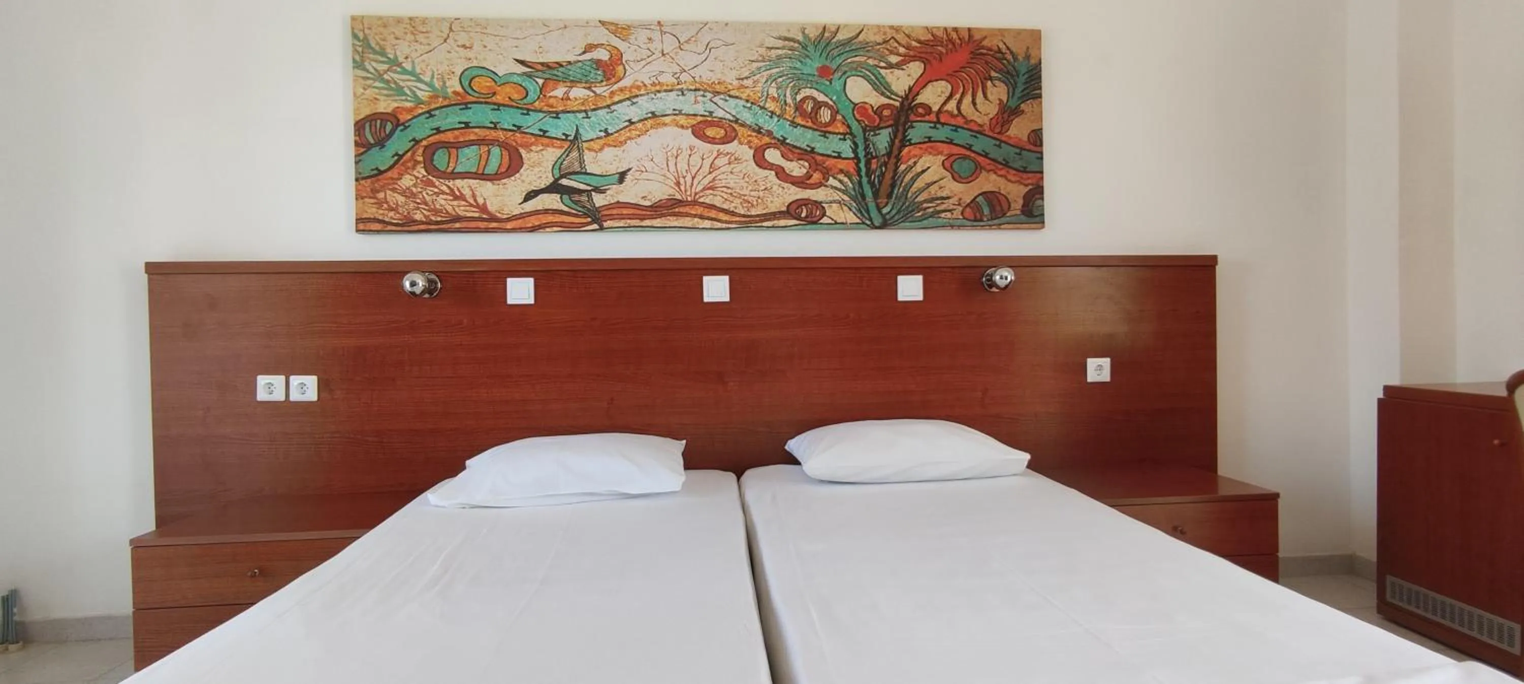 Bed in Elga Hotel & apartments