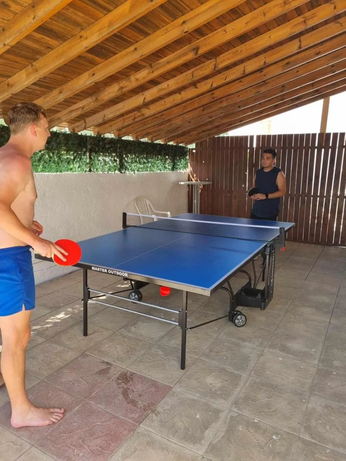 Table tennis in Elga Hotel & apartments