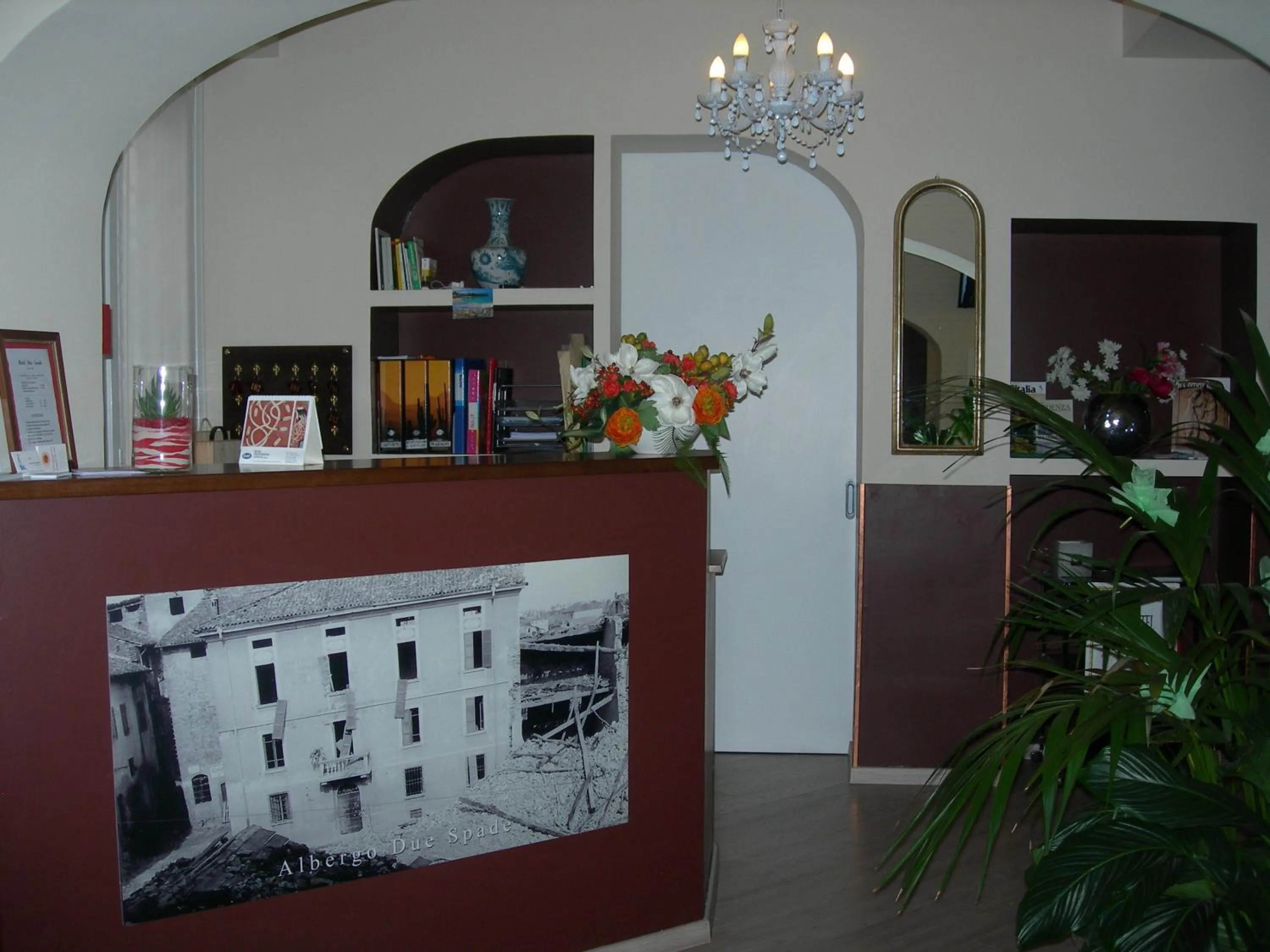 Lobby or reception in Hotel Due Spade