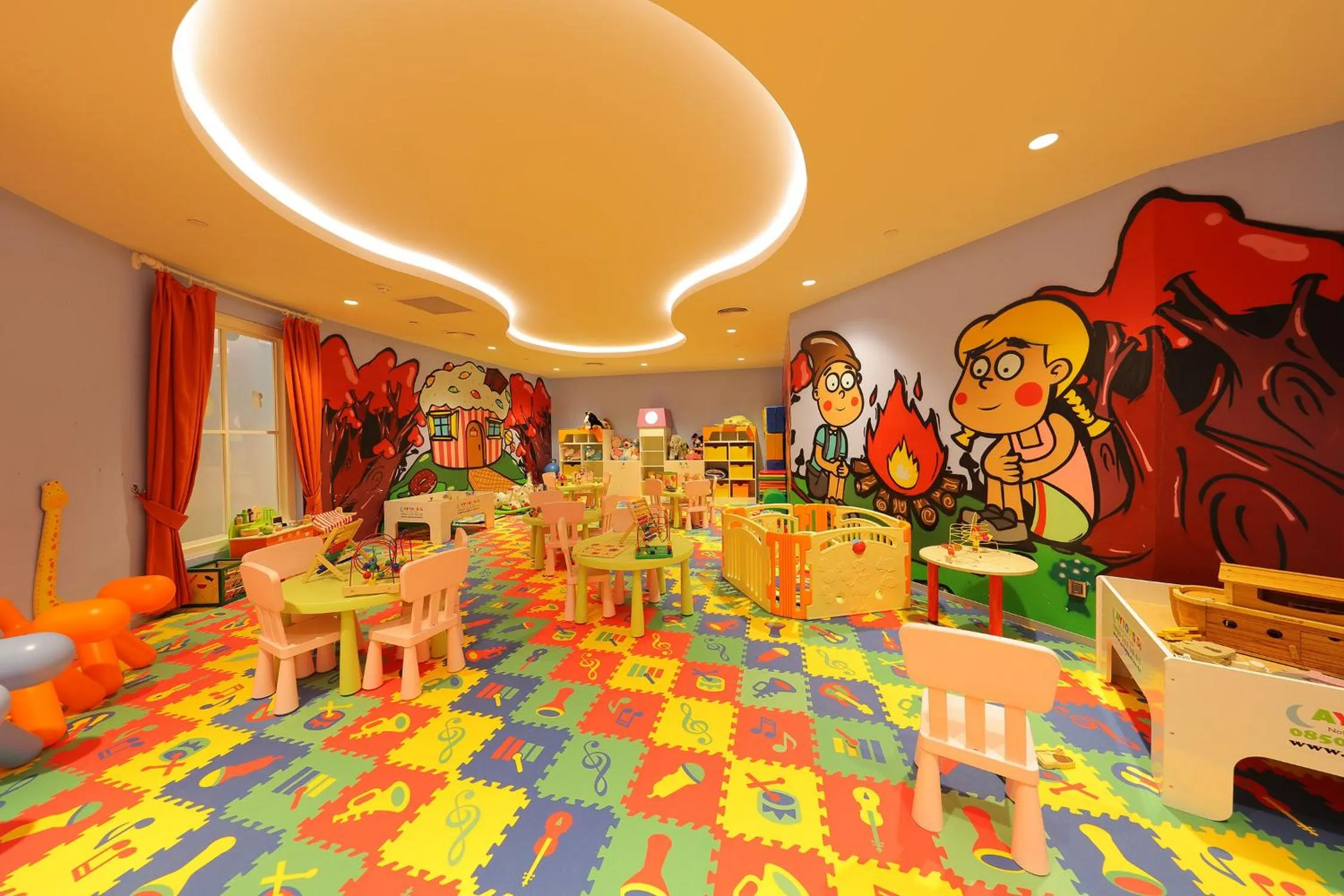 Children play ground in Sueno Hotels Deluxe Belek