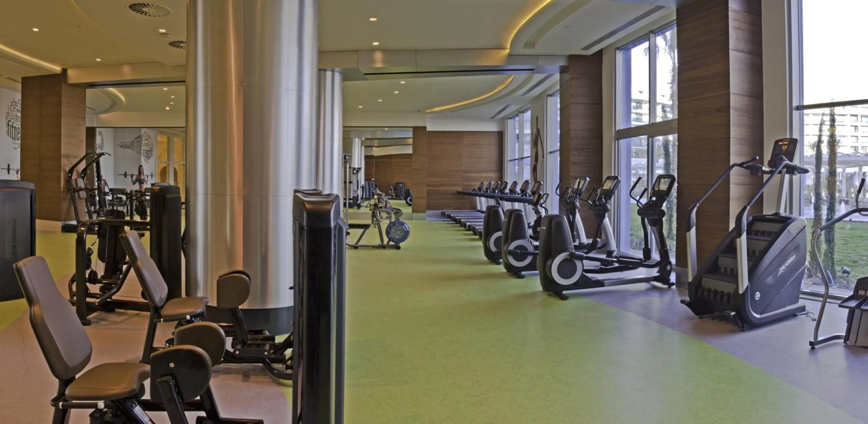 Fitness centre/facilities in Sueno Hotels Deluxe Belek